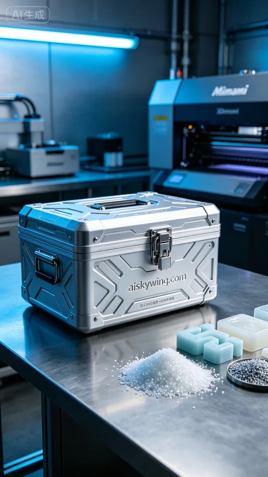 0676-Storage box latch - Aiskywing Industrial 3D Printing Showcase 内容图3 Zhongshan Skywing 3D Technology Co.,LTD | 中山市天翼三维科技有限公司 0676-Storage box latch - Aiskywing Industrial 3D Printing Showcase 全工艺-补充 (FP-S) 图3张