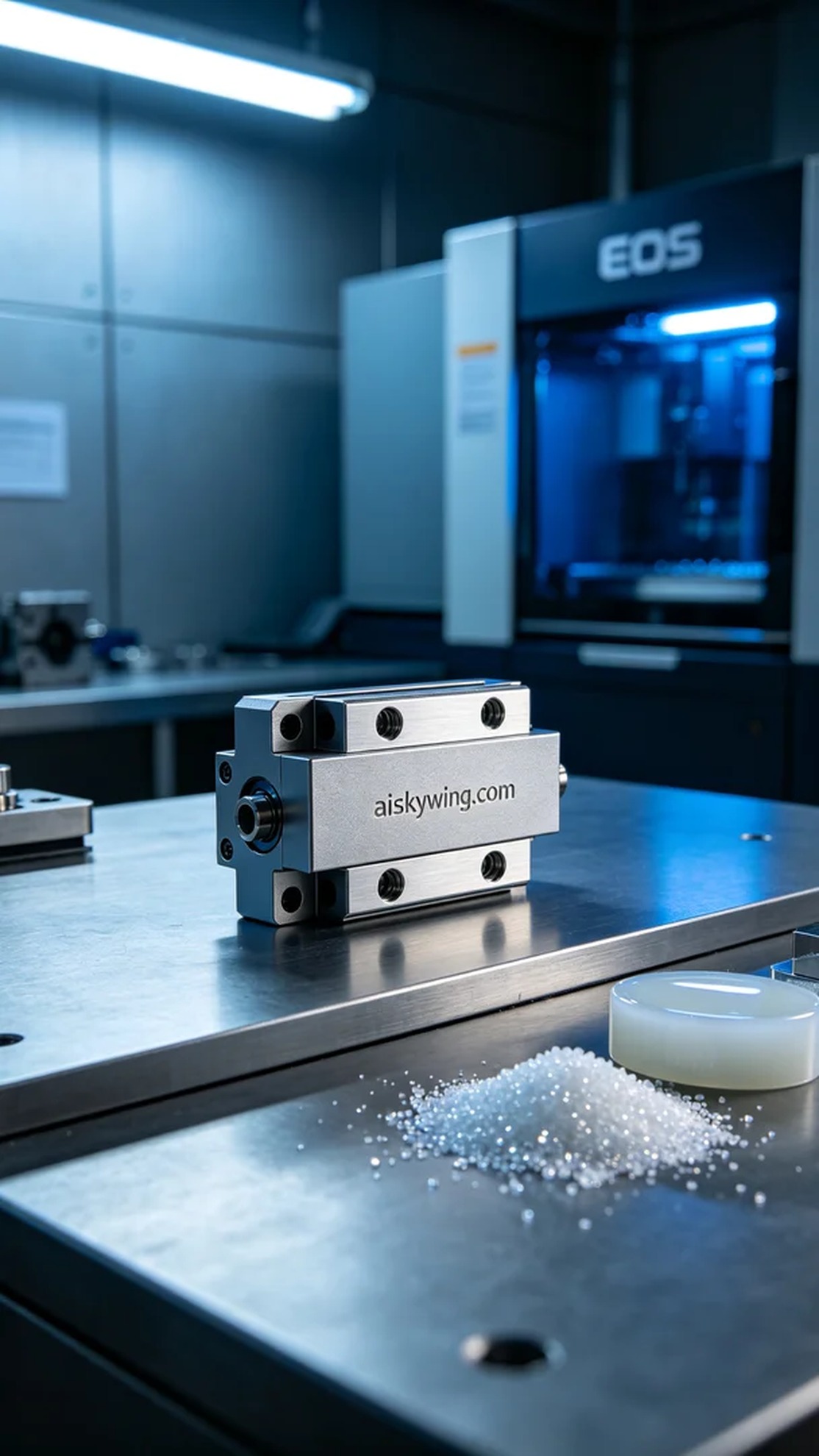 0827-Guide rail slider - Aiskywing Industrial 3D Printing Showcase 内容图2 Zhongshan Skywing 3D Technology Co.,LTD | 中山市天翼三维科技有限公司 0827-Guide rail slider - Aiskywing Industrial 3D Printing Showcase CNC-高精度加工 (CNC-HP) 图2张