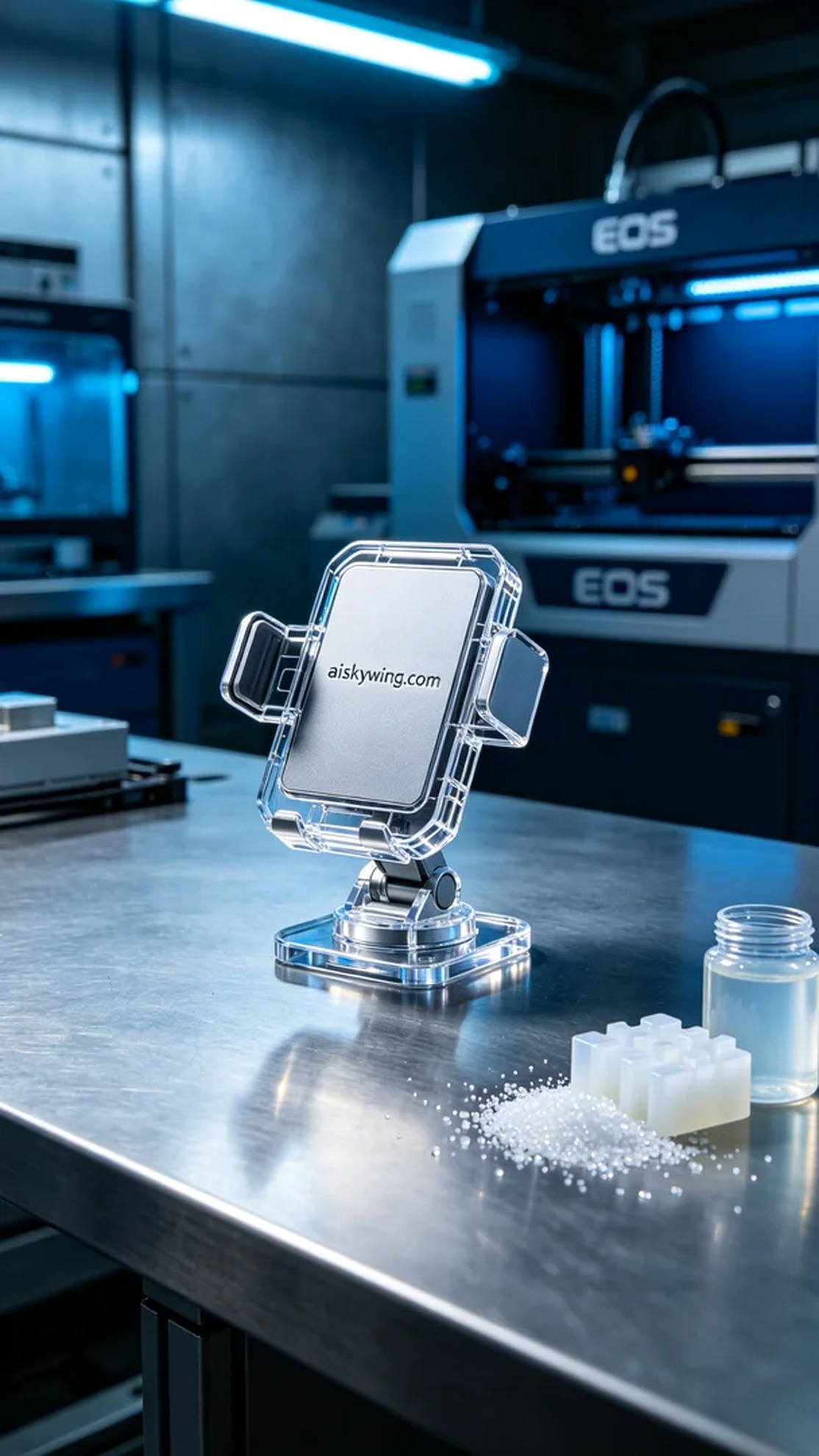 0824-Navigation device holder - Aiskywing Industrial 3D Printing Showcase 内容图2 Zhongshan Skywing 3D Technology Co.,LTD | 中山市天翼三维科技有限公司 0824-Navigation device holder - Aiskywing Industrial 3D Printing Showcase CNC-高精度加工 (CNC-HP) 图2张
