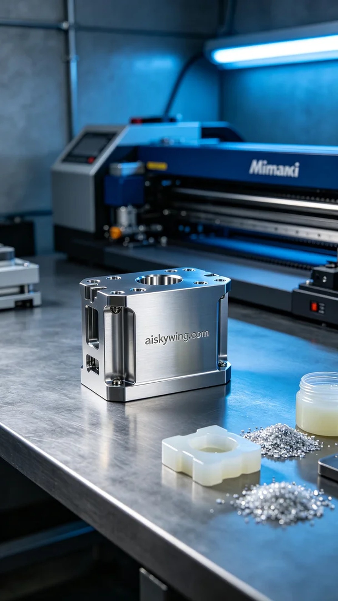 0729-Tool magazine - Aiskywing Industrial 3D Printing Showcase 内容图2 Zhongshan Skywing 3D Technology Co.,LTD | 中山市天翼三维科技有限公司 0729-Tool magazine - Aiskywing Industrial 3D Printing Showcase CNC-高精度加工 (CNC-HP) 图2张