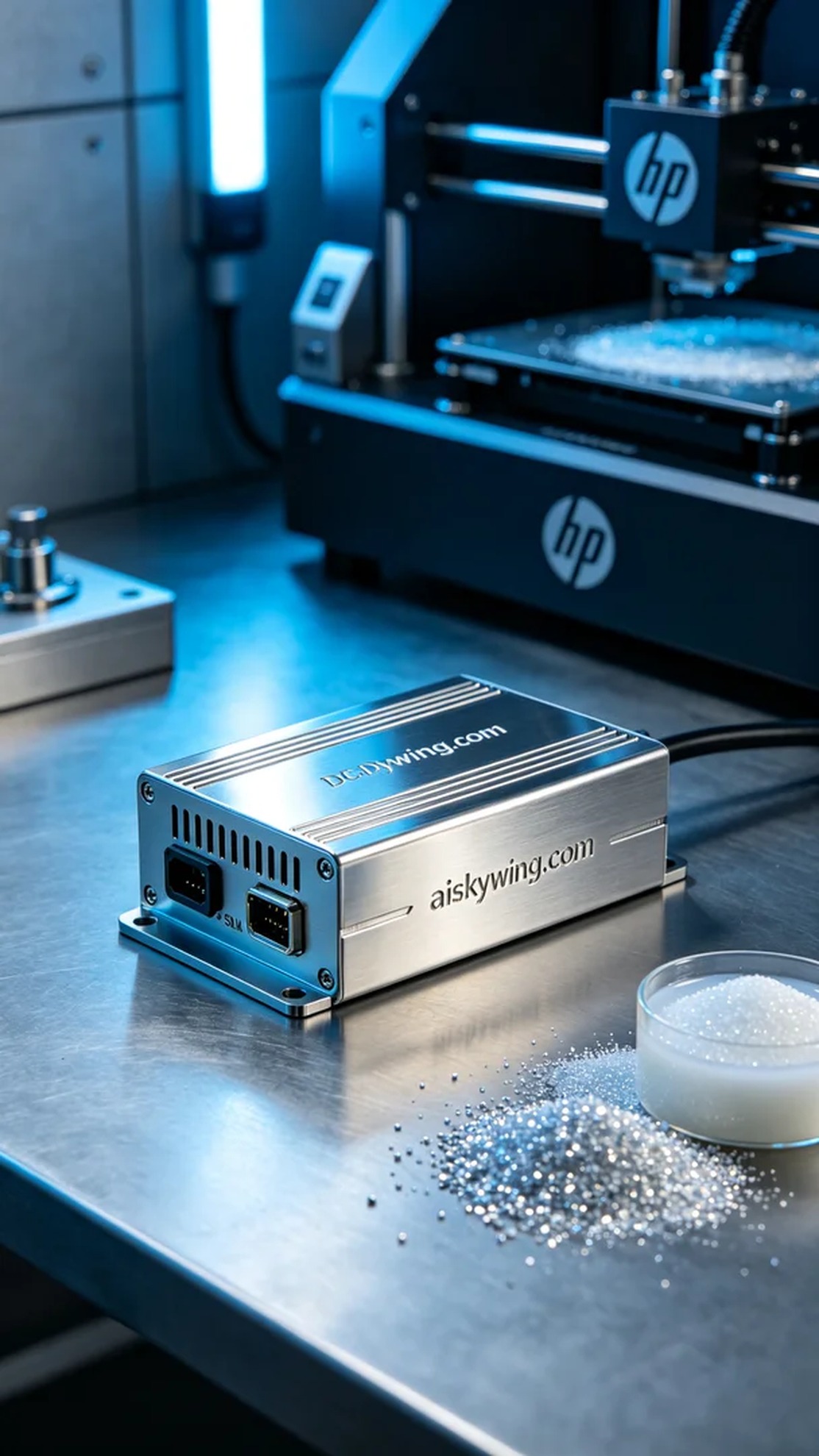 0883-DC-DC converter housing - Aiskywing Industrial 3D Printing Showcase 内容图3 Zhongshan Skywing 3D Technology Co.,LTD | 中山市天翼三维科技有限公司 0883-DC-DC converter housing - Aiskywing Industrial 3D Printing Showcase SLM-汽车高端 (SLM-AP) 图3张