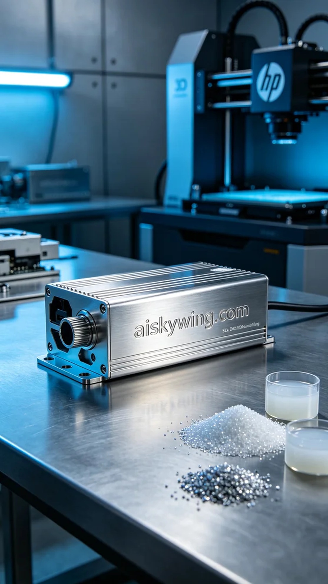 0883-DC-DC converter housing - Aiskywing Industrial 3D Printing Showcase 内容图4 Zhongshan Skywing 3D Technology Co.,LTD | 中山市天翼三维科技有限公司 0883-DC-DC converter housing - Aiskywing Industrial 3D Printing Showcase SLM-汽车高端 (SLM-AP) 图4张