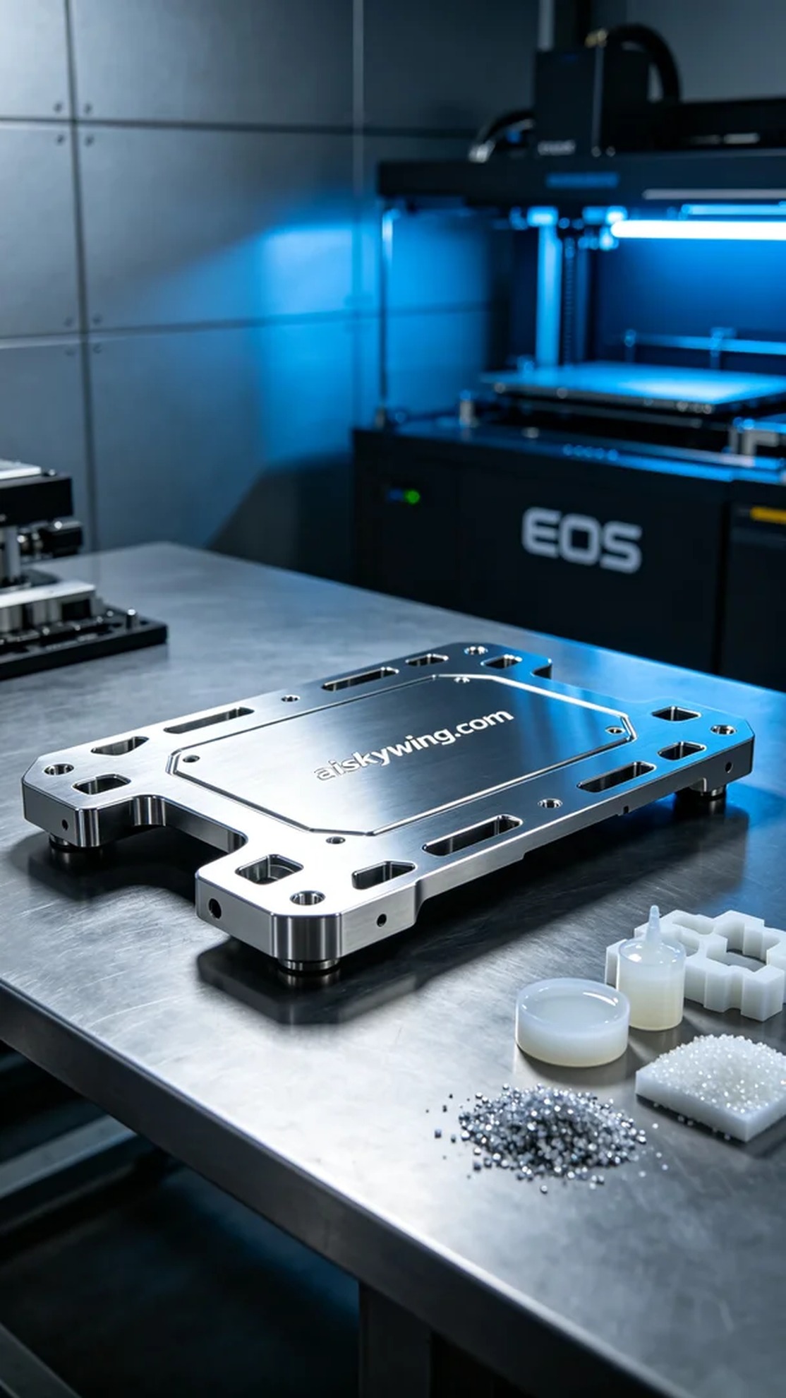 0832-Chassis guard - Aiskywing Industrial 3D Printing Showcase 内容图2 Zhongshan Skywing 3D Technology Co.,LTD | 中山市天翼三维科技有限公司 0832-Chassis guard - Aiskywing Industrial 3D Printing Showcase CNC-高精度加工 (CNC-HP) 图2张