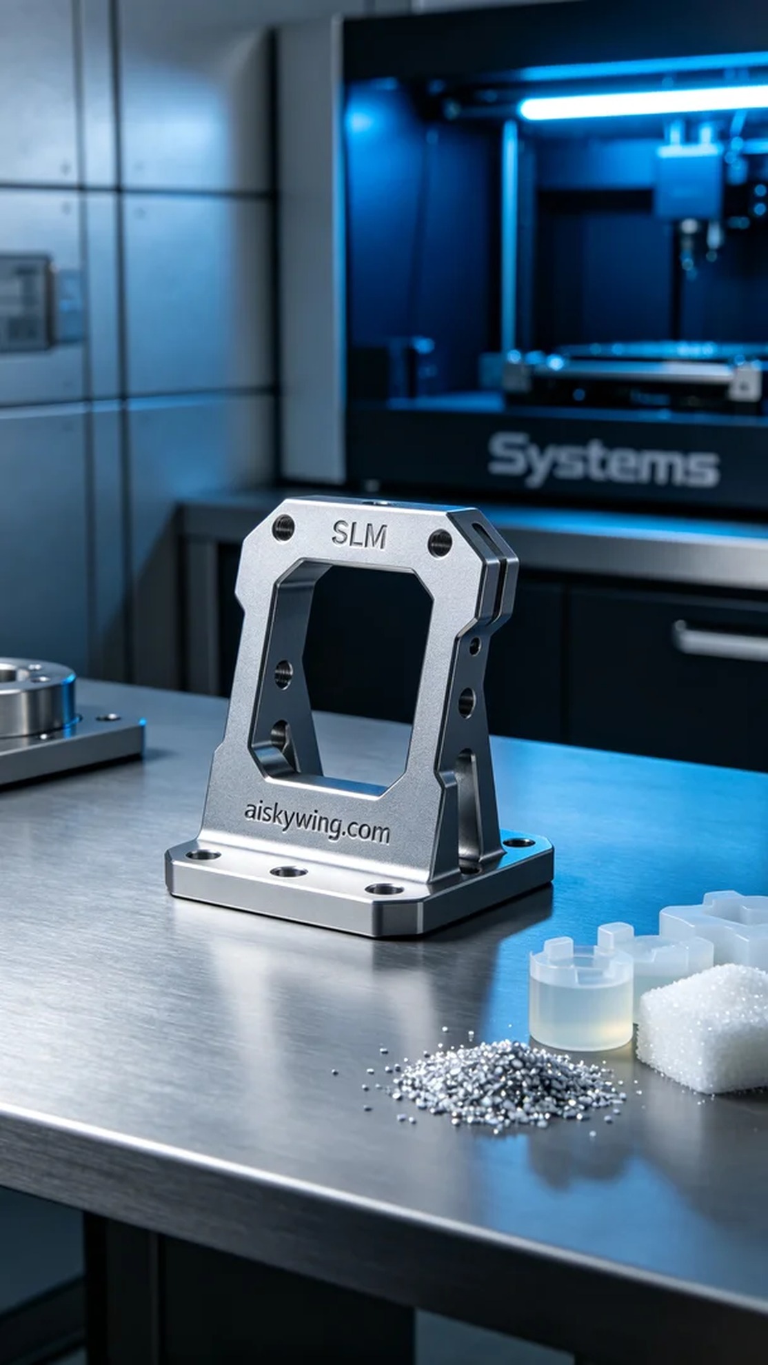 0885-Low-pressure harness bracket - Aiskywing Industrial 3D Printing Showcase 内容图3 Zhongshan Skywing 3D Technology Co.,LTD | 中山市天翼三维科技有限公司 0885-Low-pressure harness bracket - Aiskywing Industrial 3D Printing Showcase SLM-汽车高端 (SLM-AP) 图3张
