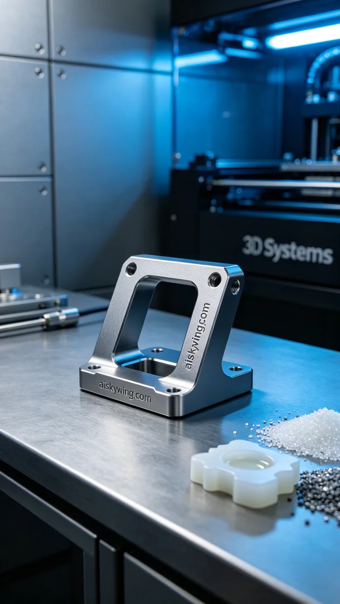 0885-Low-pressure harness bracket - Aiskywing Industrial 3D Printing Showcase 内容图4 Zhongshan Skywing 3D Technology Co.,LTD | 中山市天翼三维科技有限公司 0885-Low-pressure harness bracket - Aiskywing Industrial 3D Printing Showcase SLM-汽车高端 (SLM-AP) 图4张