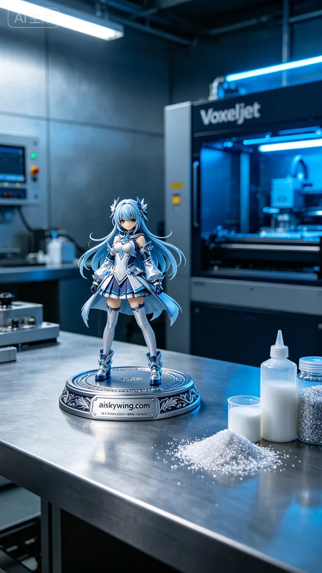 0785-Anime figure base - Aiskywing Industrial 3D Printing Showcase