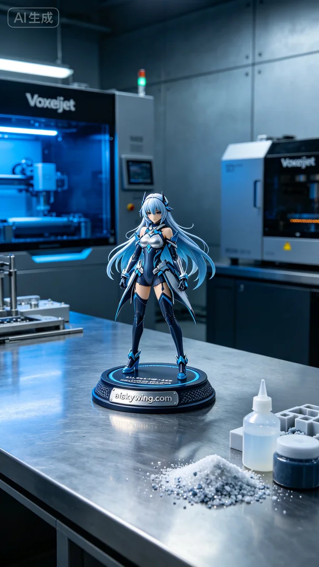 0785-Anime figure base - Aiskywing Industrial 3D Printing Showcase 内容图2 Zhongshan Skywing 3D Technology Co.,LTD | 中山市天翼三维科技有限公司 0785-Anime figure base - Aiskywing Industrial 3D Printing Showcase 全工艺-补充 (FP-S) 图2张