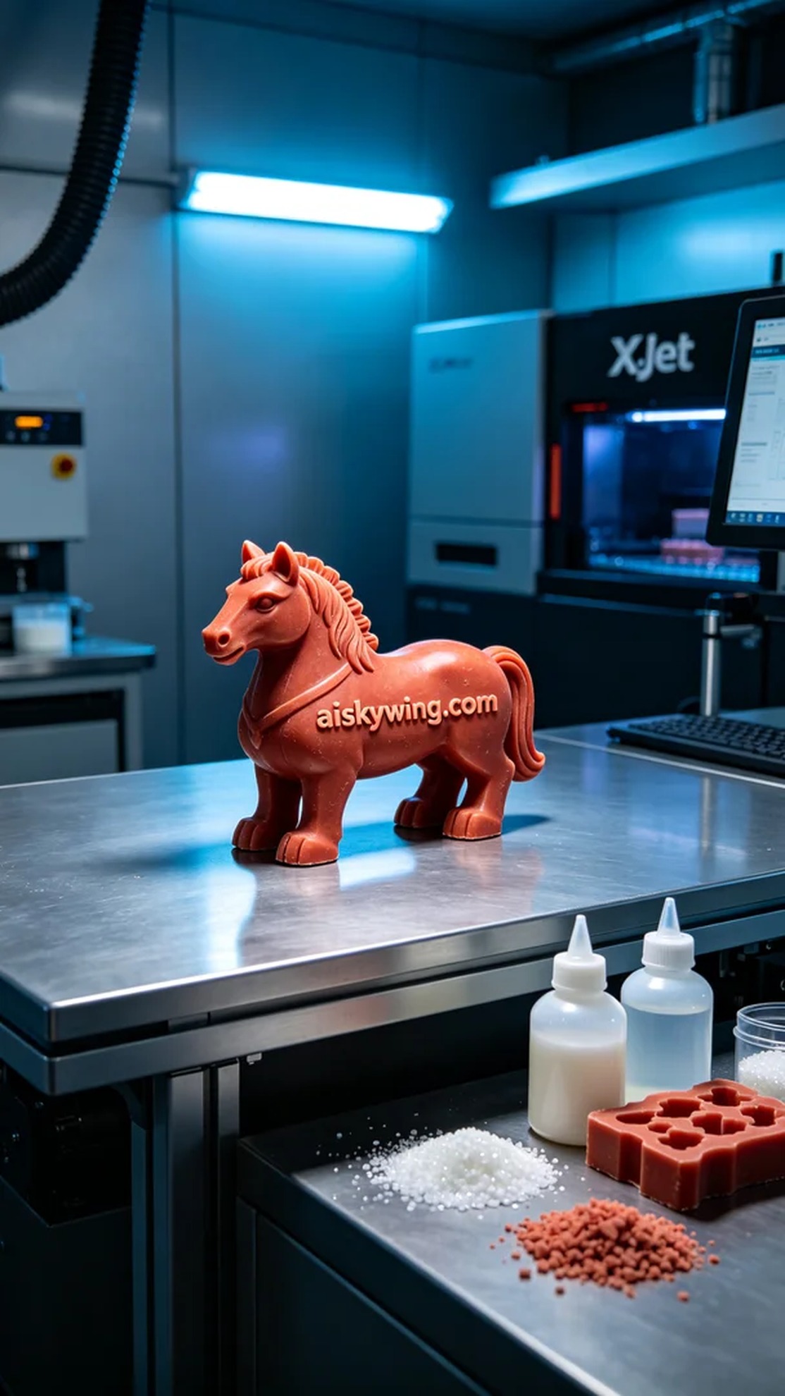0848-Animal Sculpture - Aiskywing Industrial 3D Printing Showcase 内容图3 Zhongshan Skywing 3D Technology Co.,LTD | 中山市天翼三维科技有限公司 0848-Animal Sculpture - Aiskywing Industrial 3D Printing Showcase 红蜡-精密铸造 (RW-PC) 图3张
