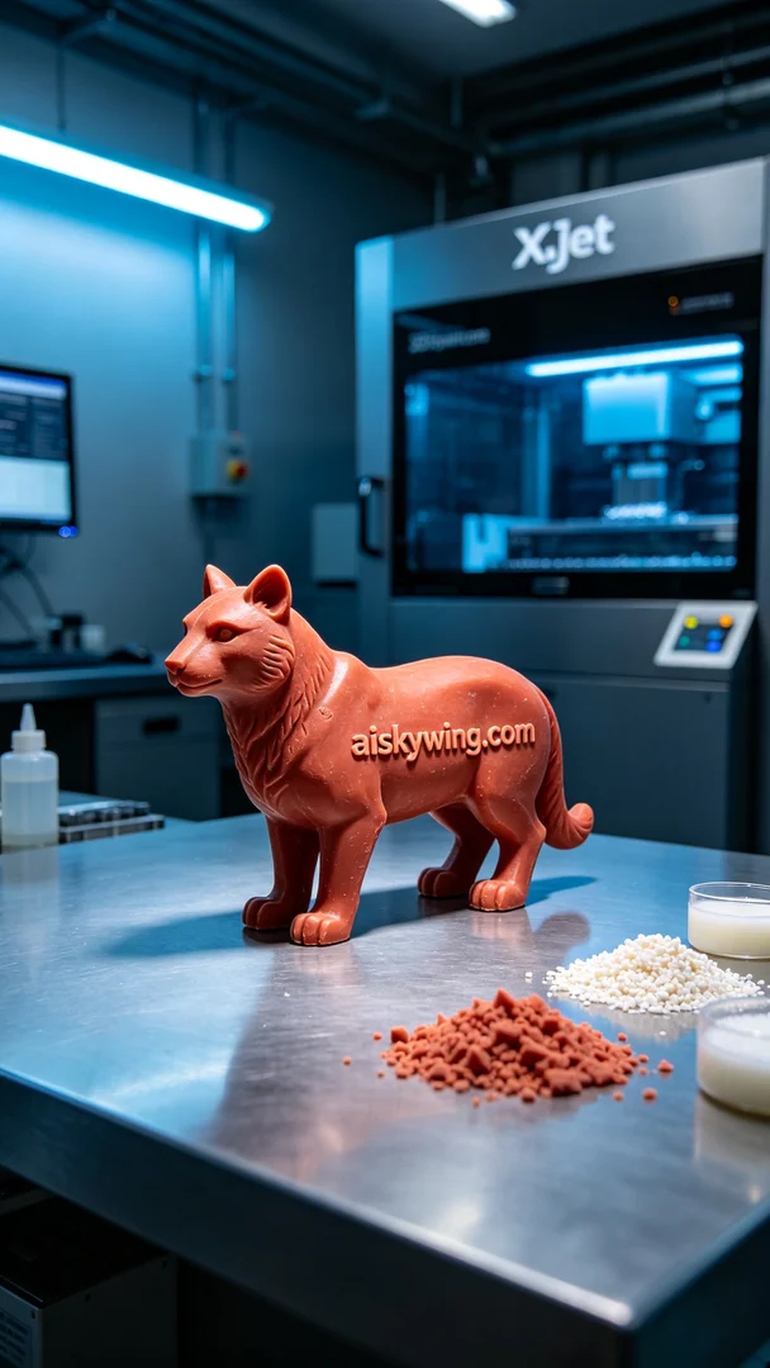 0848-Animal Sculpture - Aiskywing Industrial 3D Printing Showcase 内容图4 Zhongshan Skywing 3D Technology Co.,LTD | 中山市天翼三维科技有限公司 0848-Animal Sculpture - Aiskywing Industrial 3D Printing Showcase 红蜡-精密铸造 (RW-PC) 图4张