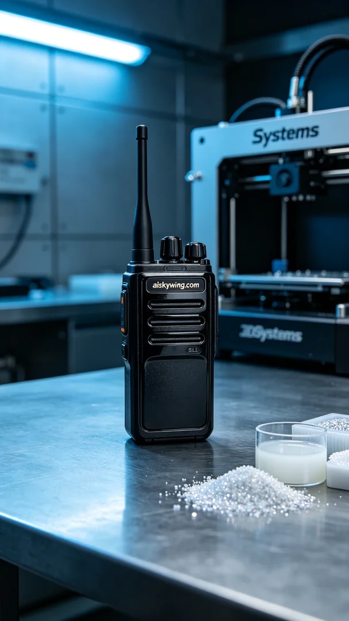1045-Walkie-talkie shell - Aiskywing Industrial 3D Printing Showcase 内容图2 Zhongshan Skywing 3D Technology Co.,LTD | 中山市天翼三维科技有限公司 1045-Walkie-talkie shell - Aiskywing Industrial 3D Printing Showcase SLA-消费电子 (SLA-CE) 图2张