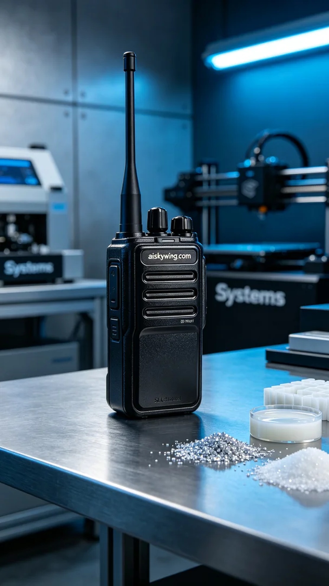 1045-Walkie-talkie shell - Aiskywing Industrial 3D Printing Showcase 内容图4 Zhongshan Skywing 3D Technology Co.,LTD | 中山市天翼三维科技有限公司 1045-Walkie-talkie shell - Aiskywing Industrial 3D Printing Showcase SLA-消费电子 (SLA-CE) 图4张