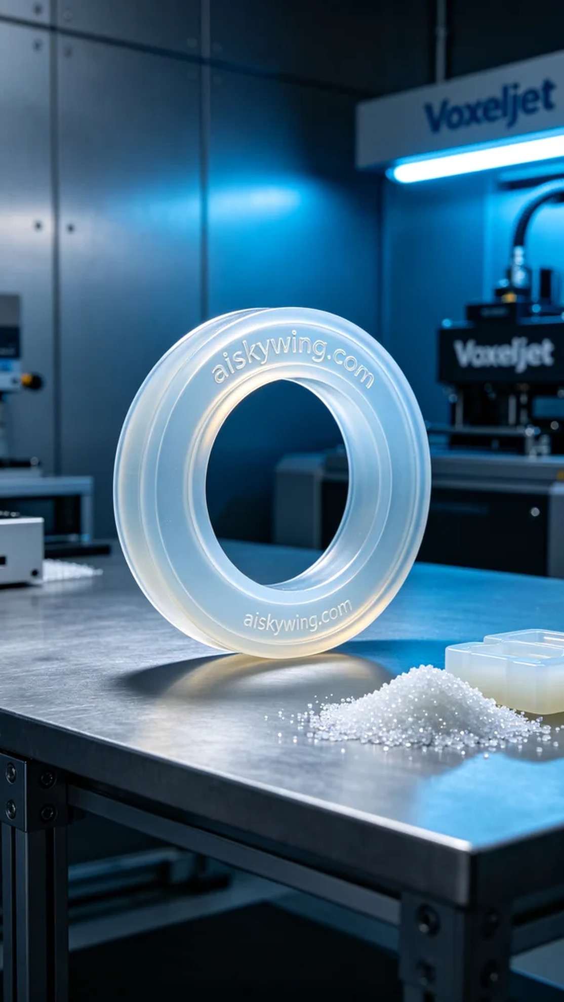 0538-D-type sealing ring - Aiskywing Industrial 3D Printing Showcase 内容图2 Zhongshan Skywing 3D Technology Co.,LTD | 中山市天翼三维科技有限公司 0538-D-type sealing ring - Aiskywing Industrial 3D Printing Showcase 硅胶复模-柔性 (SM-F) 图2张