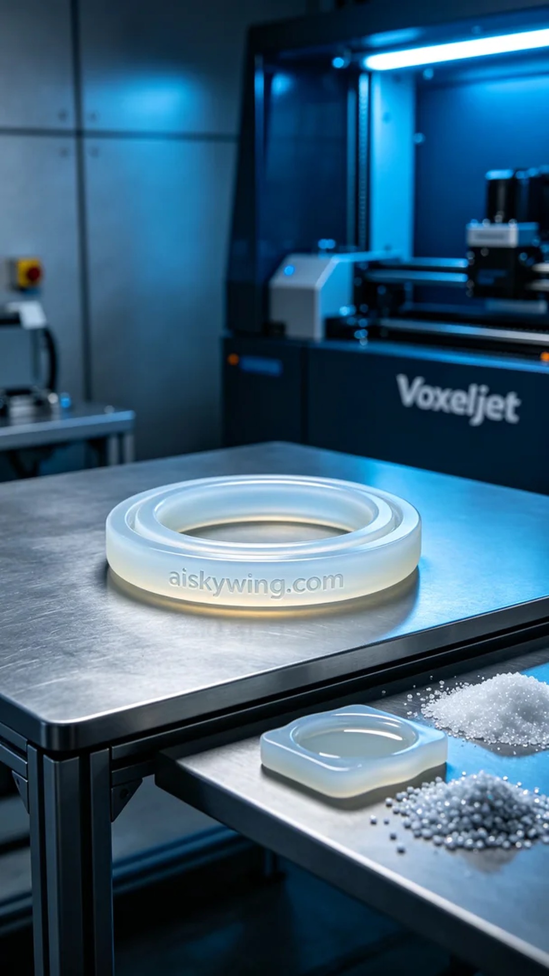 0538-D-type sealing ring - Aiskywing Industrial 3D Printing Showcase 内容图4 Zhongshan Skywing 3D Technology Co.,LTD | 中山市天翼三维科技有限公司 0538-D-type sealing ring - Aiskywing Industrial 3D Printing Showcase 硅胶复模-柔性 (SM-F) 图4张
