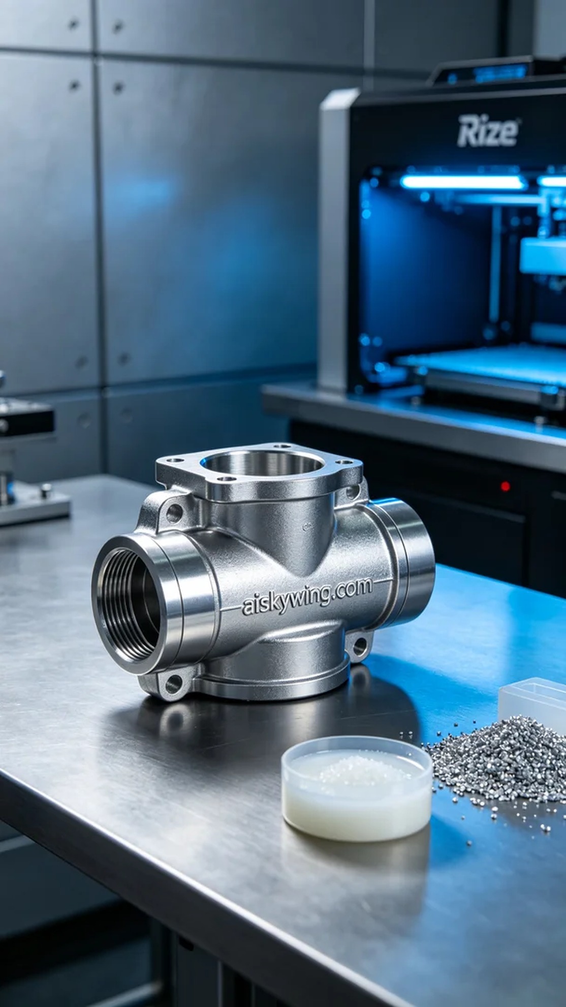 0573-EGR valve housing - Aiskywing Industrial 3D Printing Showcase