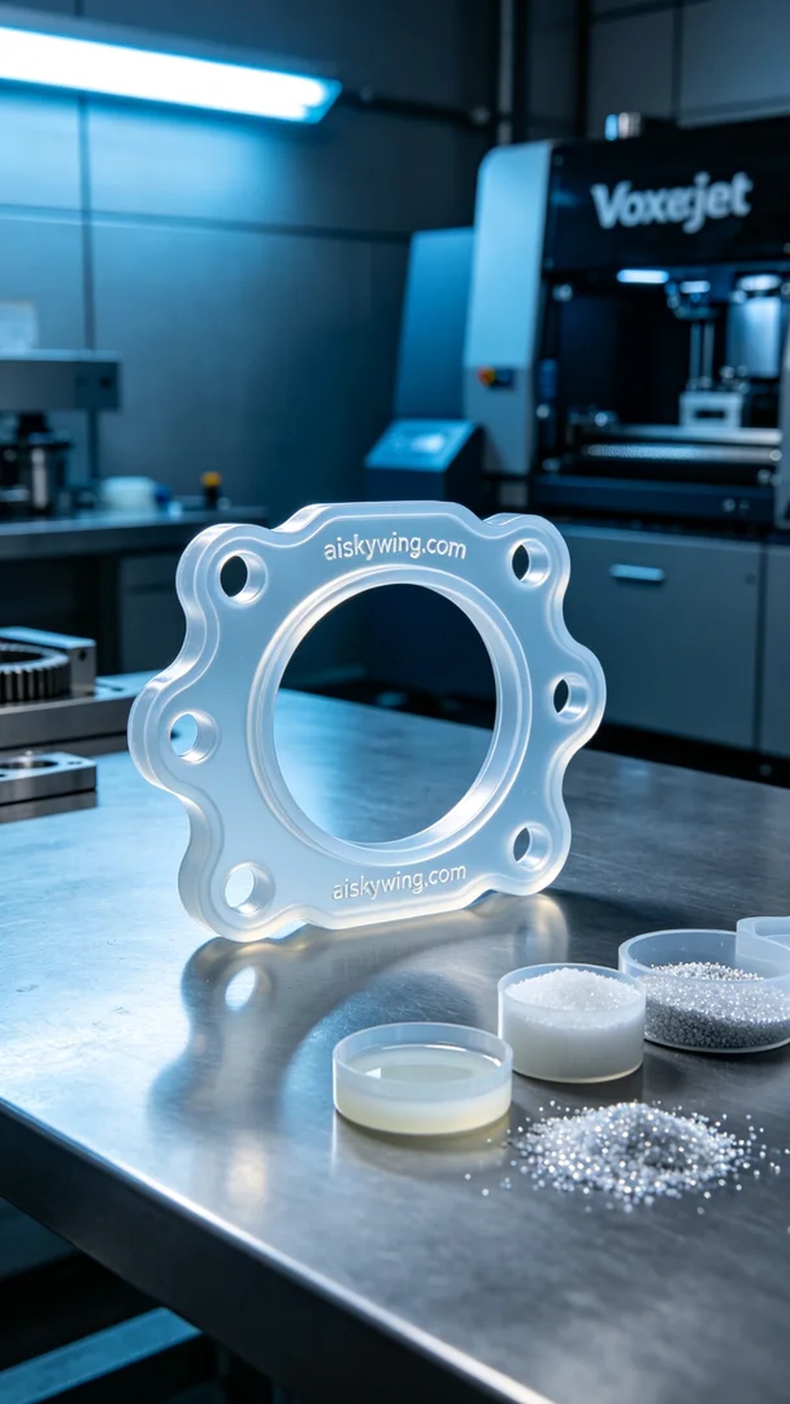 1124-Engine gasket - Aiskywing Industrial 3D Printing Showcase 内容图4 Zhongshan Skywing 3D Technology Co.,LTD | 中山市天翼三维科技有限公司 1124-Engine gasket - Aiskywing Industrial 3D Printing Showcase 硅胶复模-柔性 (SM-F) 图4张