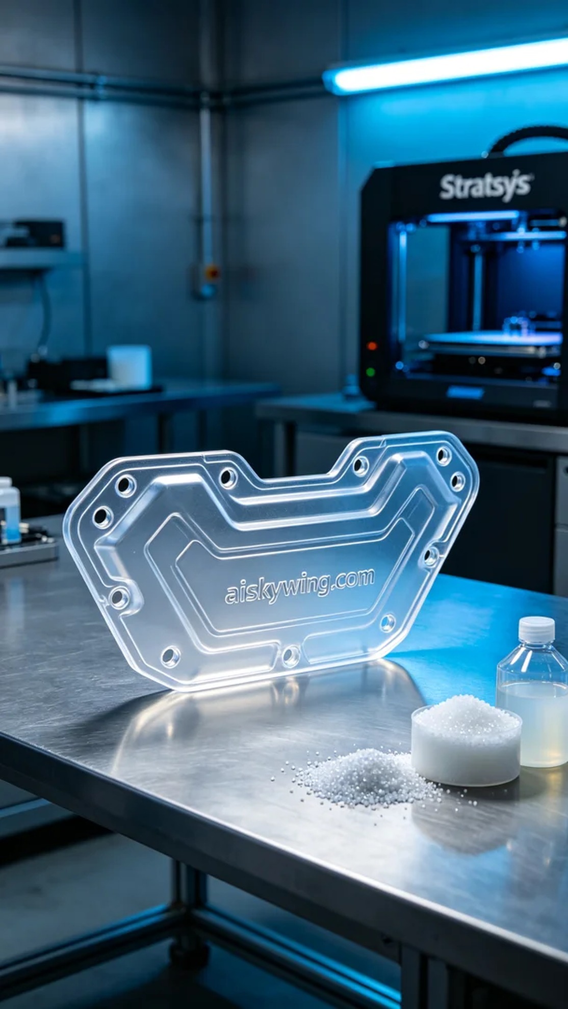 0740-Engine underguard - Aiskywing Industrial 3D Printing Showcase