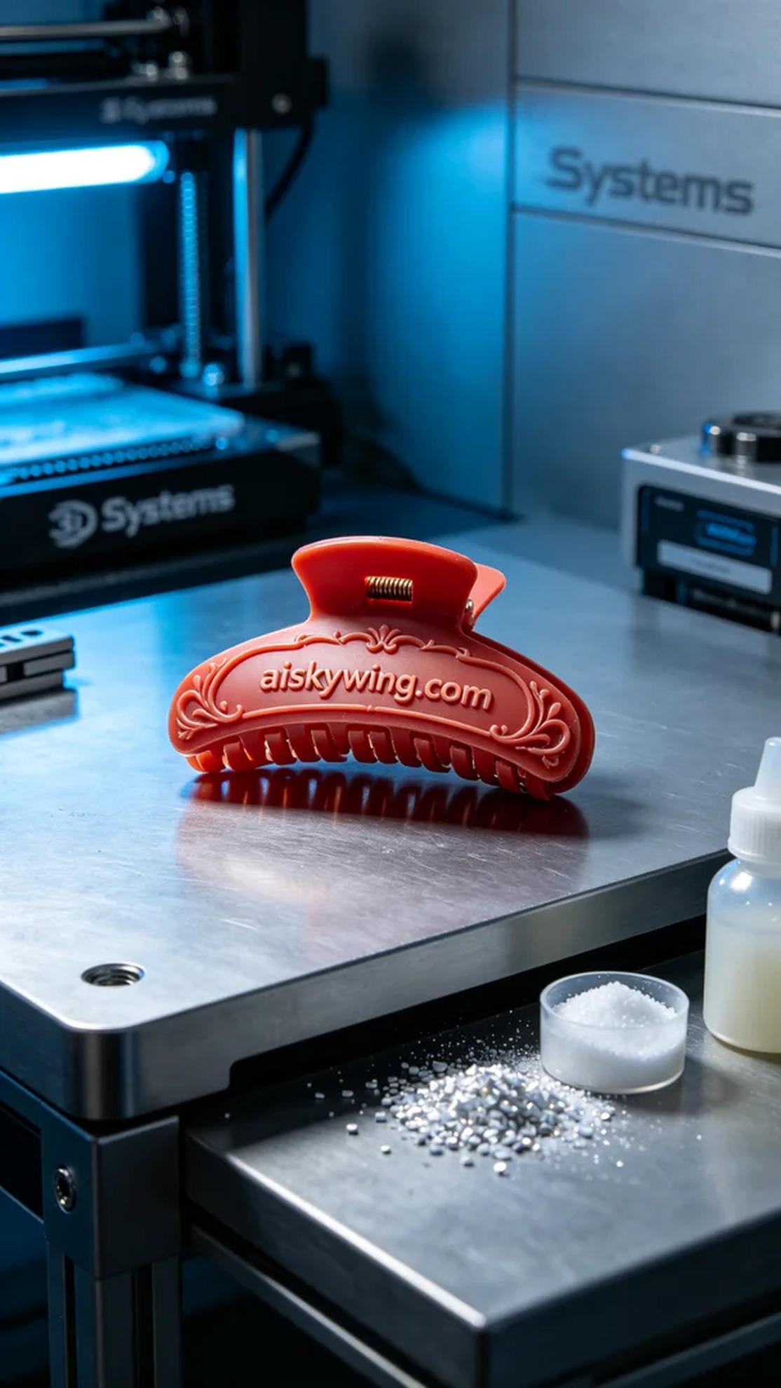0870-Hairpin wax mold - Aiskywing Industrial 3D Printing Showcase 内容图2 Zhongshan Skywing 3D Technology Co.,LTD | 中山市天翼三维科技有限公司 0870-Hairpin wax mold - Aiskywing Industrial 3D Printing Showcase 红蜡-精密铸造 (RW-PC) 图2张