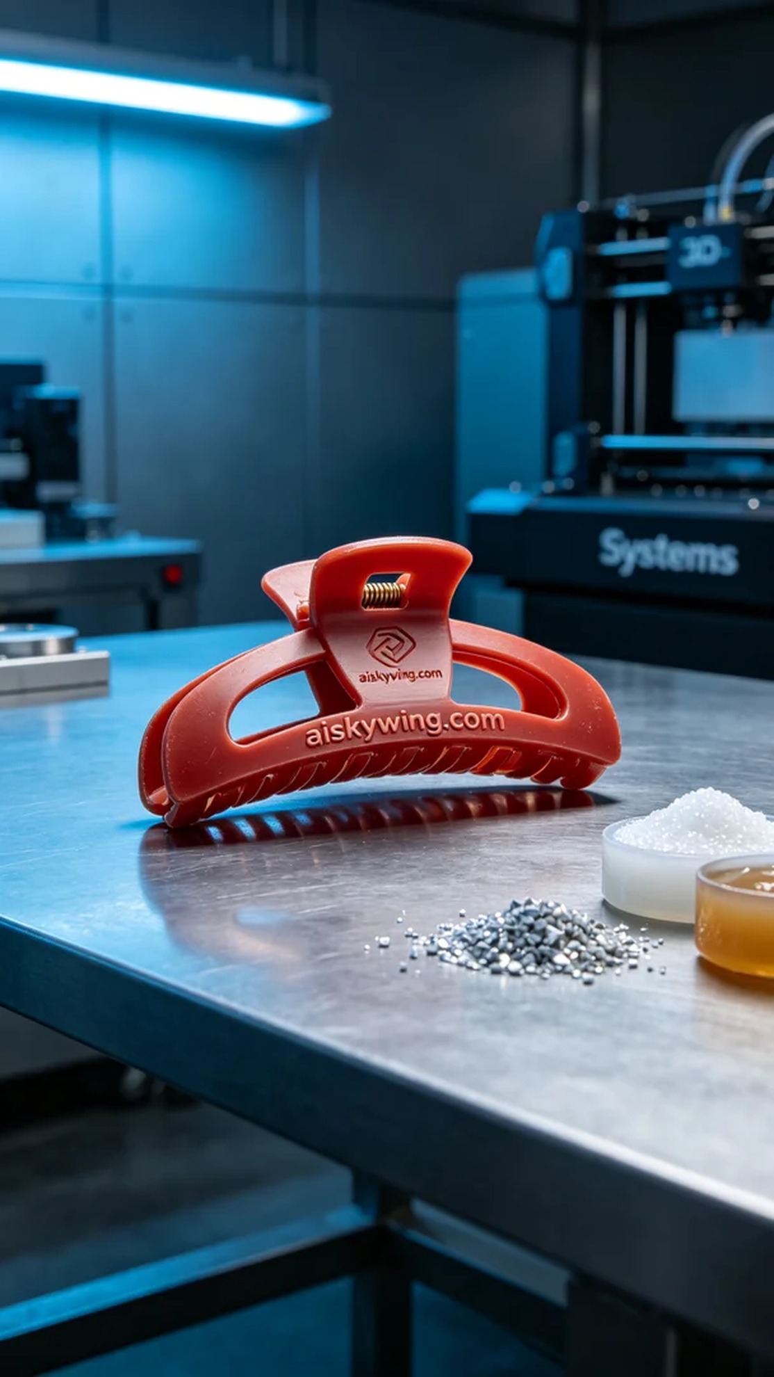 0870-Hairpin wax mold - Aiskywing Industrial 3D Printing Showcase 内容图3 Zhongshan Skywing 3D Technology Co.,LTD | 中山市天翼三维科技有限公司 0870-Hairpin wax mold - Aiskywing Industrial 3D Printing Showcase 红蜡-精密铸造 (RW-PC) 图3张