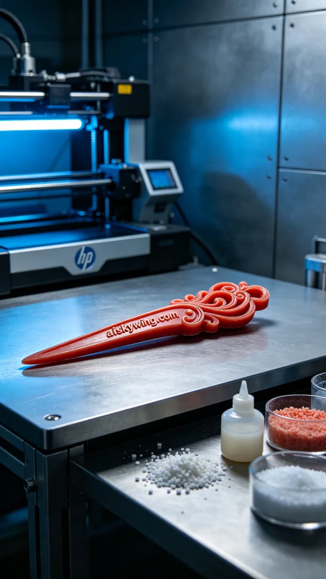 0872-Hairpin wax mold - Aiskywing Industrial 3D Printing Showcase 内容图2 Zhongshan Skywing 3D Technology Co.,LTD | 中山市天翼三维科技有限公司 0872-Hairpin wax mold - Aiskywing Industrial 3D Printing Showcase 红蜡-精密铸造 (RW-PC) 图2张