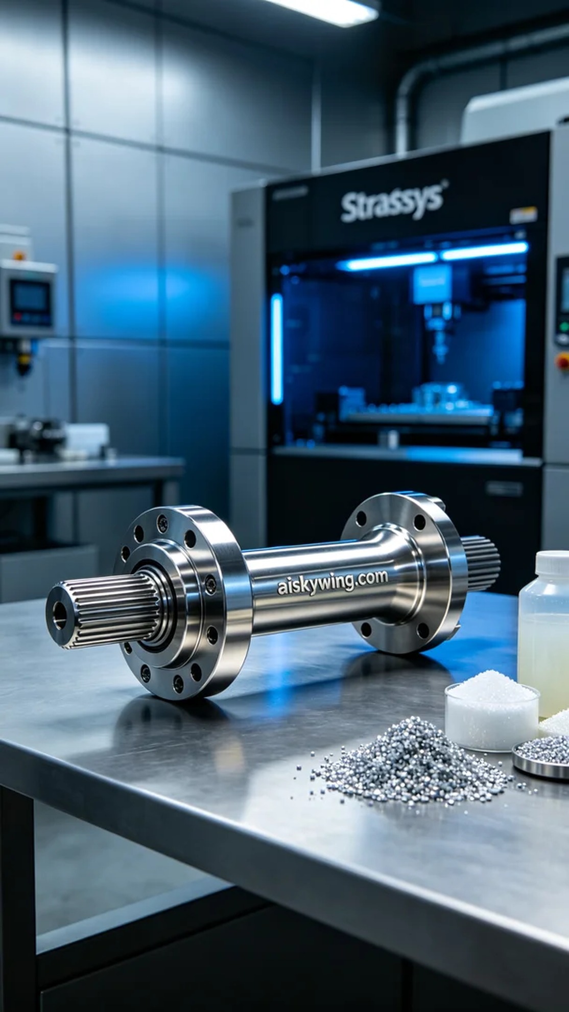 0903-Transfer case output shaft - Aiskywing Industrial 3D Printing Showcase 内容图3 Zhongshan Skywing 3D Technology Co.,LTD | 中山市天翼三维科技有限公司 0903-Transfer case output shaft - Aiskywing Industrial 3D Printing Showcase SLM-汽车高端 (SLM-AP) 图3张