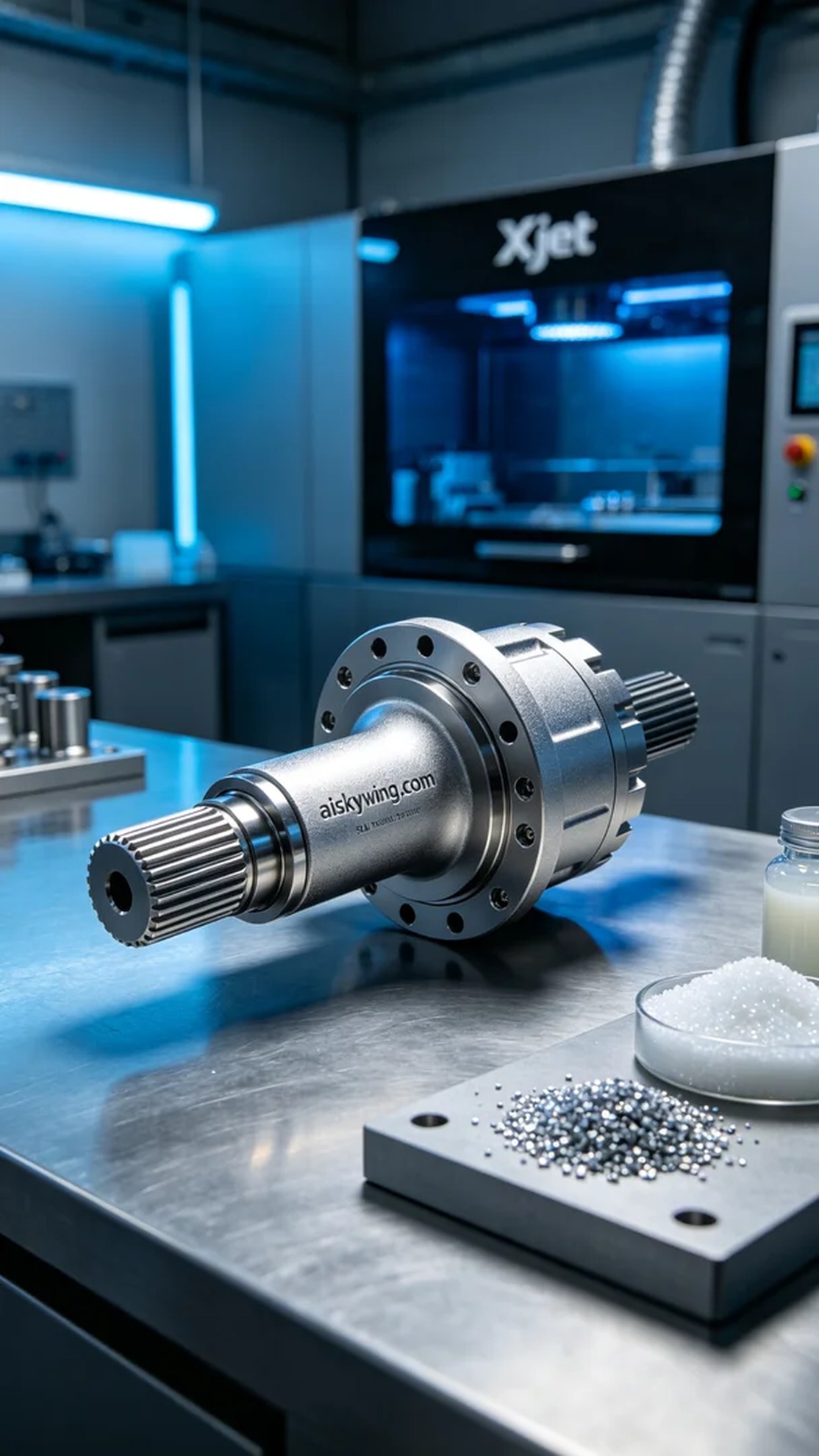 0901-Transfer case input shaft - Aiskywing Industrial 3D Printing Showcase 内容图1 Zhongshan Skywing 3D Technology Co.,LTD | 中山市天翼三维科技有限公司 0901-Transfer case input shaft - Aiskywing Industrial 3D Printing Showcase SLM-汽车高端 (SLM-AP) 图1张