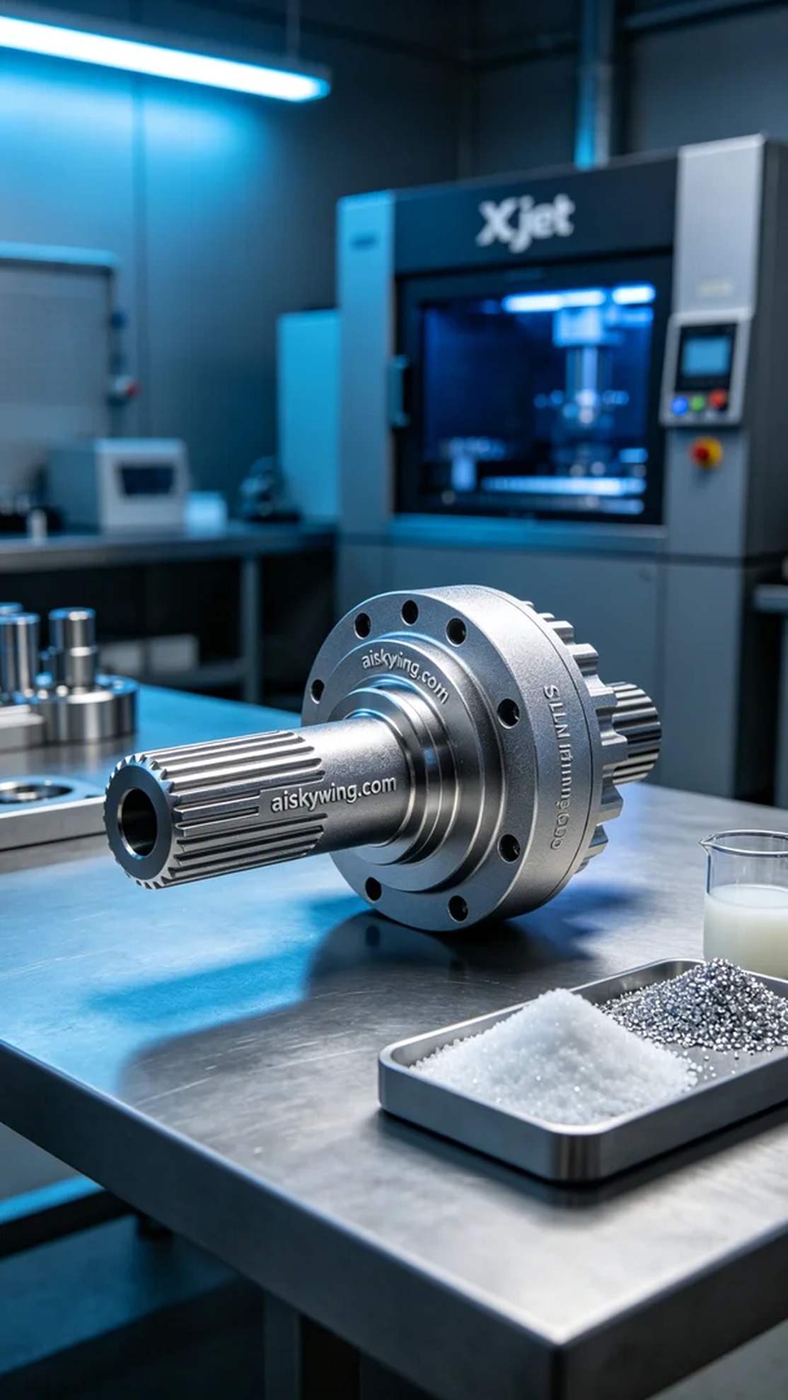 0901-Transfer case input shaft - Aiskywing Industrial 3D Printing Showcase 内容图2 Zhongshan Skywing 3D Technology Co.,LTD | 中山市天翼三维科技有限公司 0901-Transfer case input shaft - Aiskywing Industrial 3D Printing Showcase SLM-汽车高端 (SLM-AP) 图2张