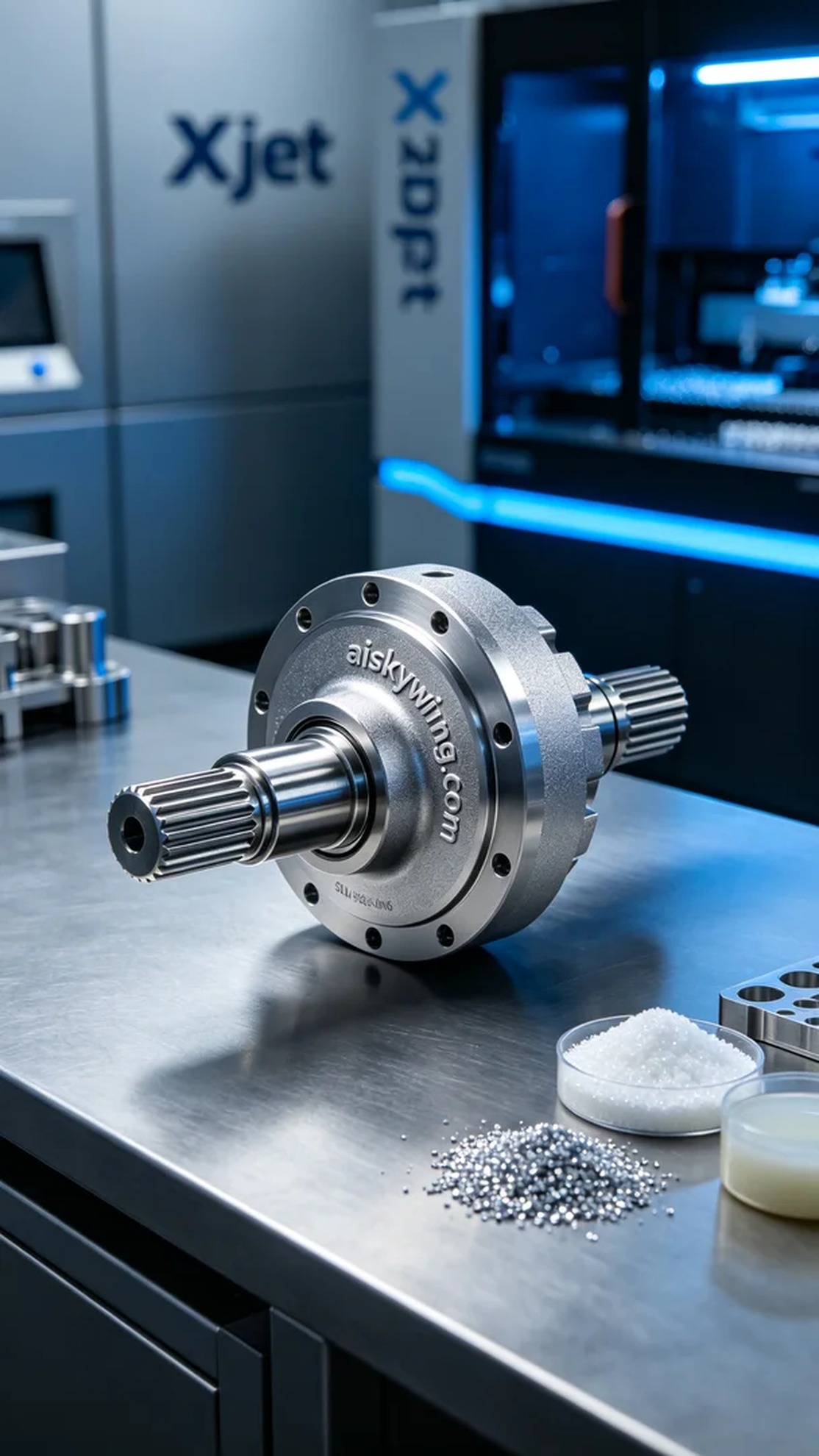 0901-Transfer case input shaft - Aiskywing Industrial 3D Printing Showcase 内容图3 Zhongshan Skywing 3D Technology Co.,LTD | 中山市天翼三维科技有限公司 0901-Transfer case input shaft - Aiskywing Industrial 3D Printing Showcase SLM-汽车高端 (SLM-AP) 图3张