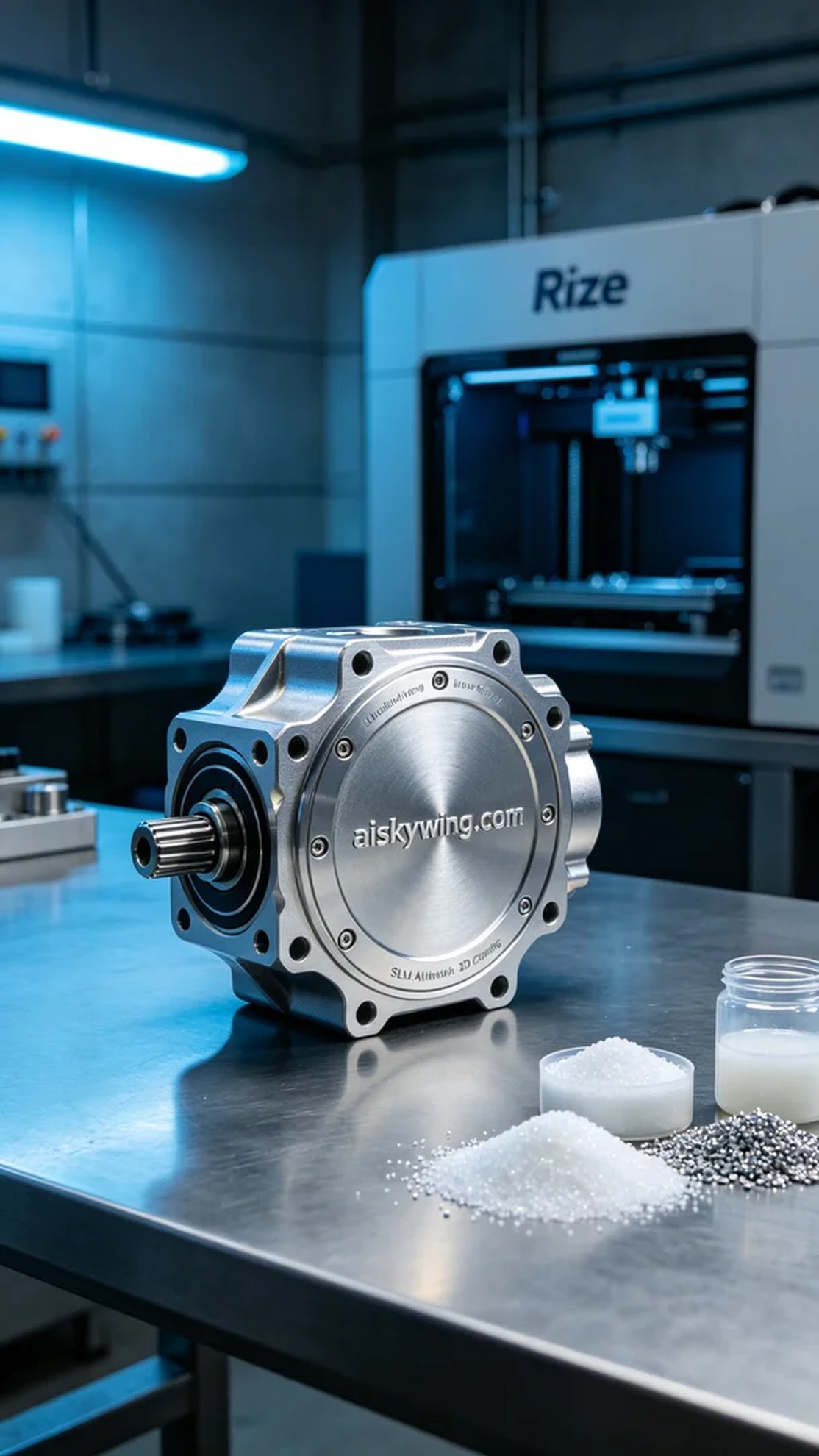 0591-Transfer case housing - Aiskywing Industrial 3D Printing Showcase