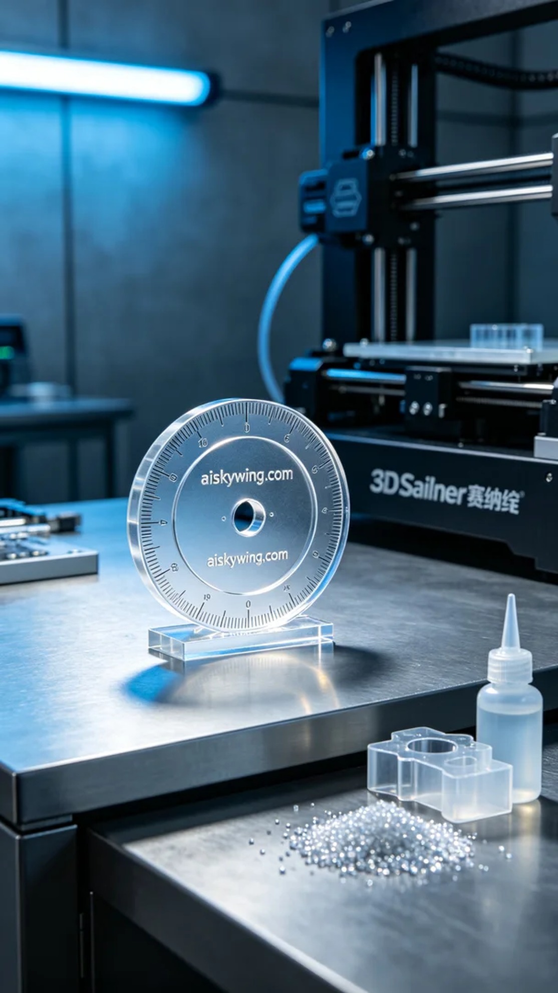 0731-Graduated scale - Aiskywing Industrial 3D Printing Showcase 内容图4 Zhongshan Skywing 3D Technology Co.,LTD | 中山市天翼三维科技有限公司 0731-Graduated scale - Aiskywing Industrial 3D Printing Showcase CNC-高精度加工 (CNC-HP) 图4张