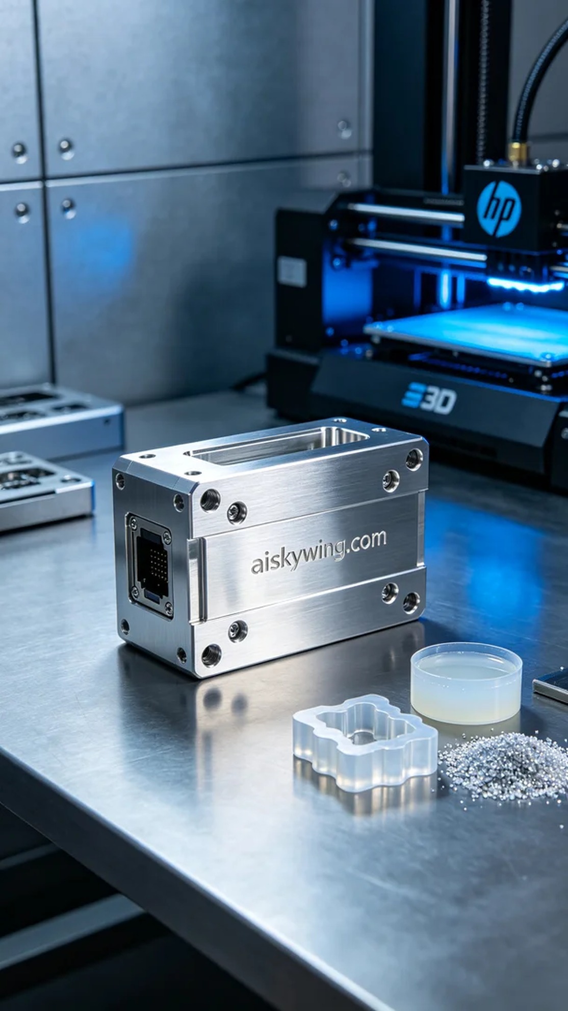 0732-Allocation Module Shell - Aiskywing Industrial 3D Printing Showcase 内容图3 Zhongshan Skywing 3D Technology Co.,LTD | 中山市天翼三维科技有限公司 0732-Allocation Module Shell - Aiskywing Industrial 3D Printing Showcase CNC-高精度加工 (CNC-HP) 图3张