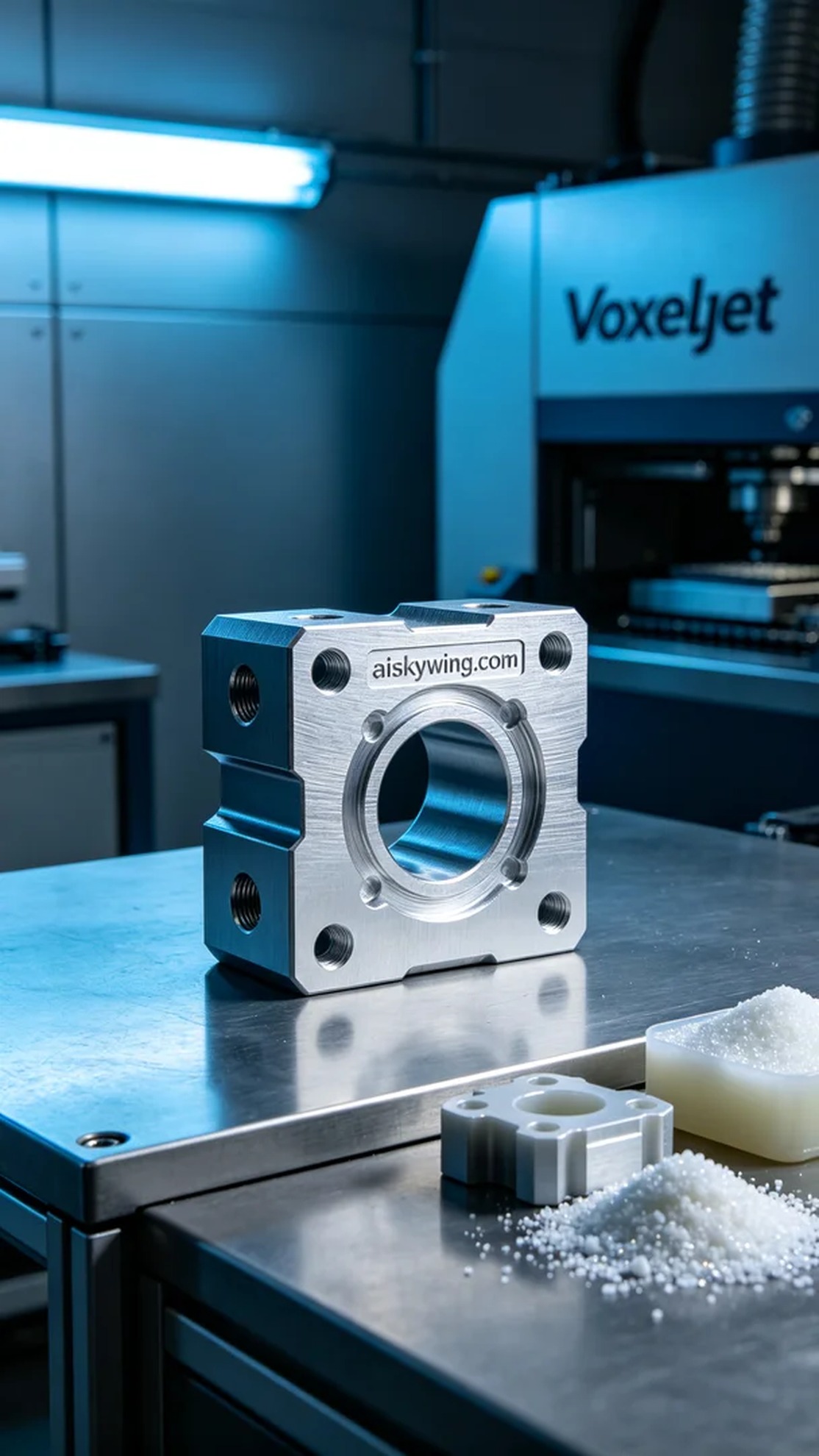 0831-Fixture positioning block - Aiskywing Industrial 3D Printing Showcase 内容图1 Zhongshan Skywing 3D Technology Co.,LTD | 中山市天翼三维科技有限公司 0831-Fixture positioning block - Aiskywing Industrial 3D Printing Showcase CNC-高精度加工 (CNC-HP) 图1张