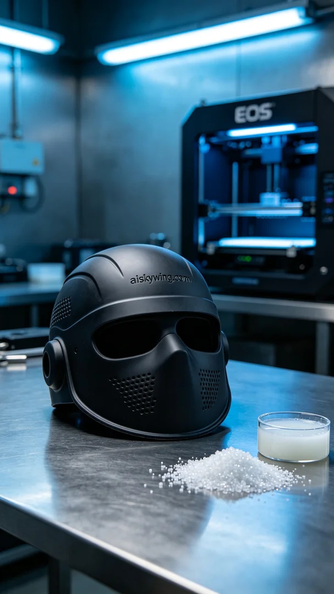 0818-Phototherapy Silicone Mask - Aiskywing Industrial 3D Printing Showcase 内容图4 Zhongshan Skywing 3D Technology Co.,LTD | 中山市天翼三维科技有限公司 0818-Phototherapy Silicone Mask - Aiskywing Industrial 3D Printing Showcase 硅胶复模-柔性 (SM-F) 图4张