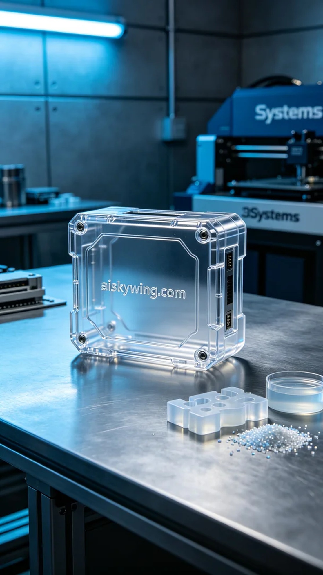 0743-Merge module shell - Aiskywing Industrial 3D Printing Showcase 内容图2 Zhongshan Skywing 3D Technology Co.,LTD | 中山市天翼三维科技有限公司 0743-Merge module shell - Aiskywing Industrial 3D Printing Showcase CNC-高精度加工 (CNC-HP) 图2张