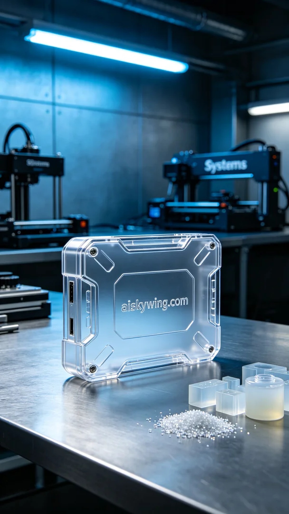 0743-Merge module shell - Aiskywing Industrial 3D Printing Showcase 内容图3 Zhongshan Skywing 3D Technology Co.,LTD | 中山市天翼三维科技有限公司 0743-Merge module shell - Aiskywing Industrial 3D Printing Showcase CNC-高精度加工 (CNC-HP) 图3张
