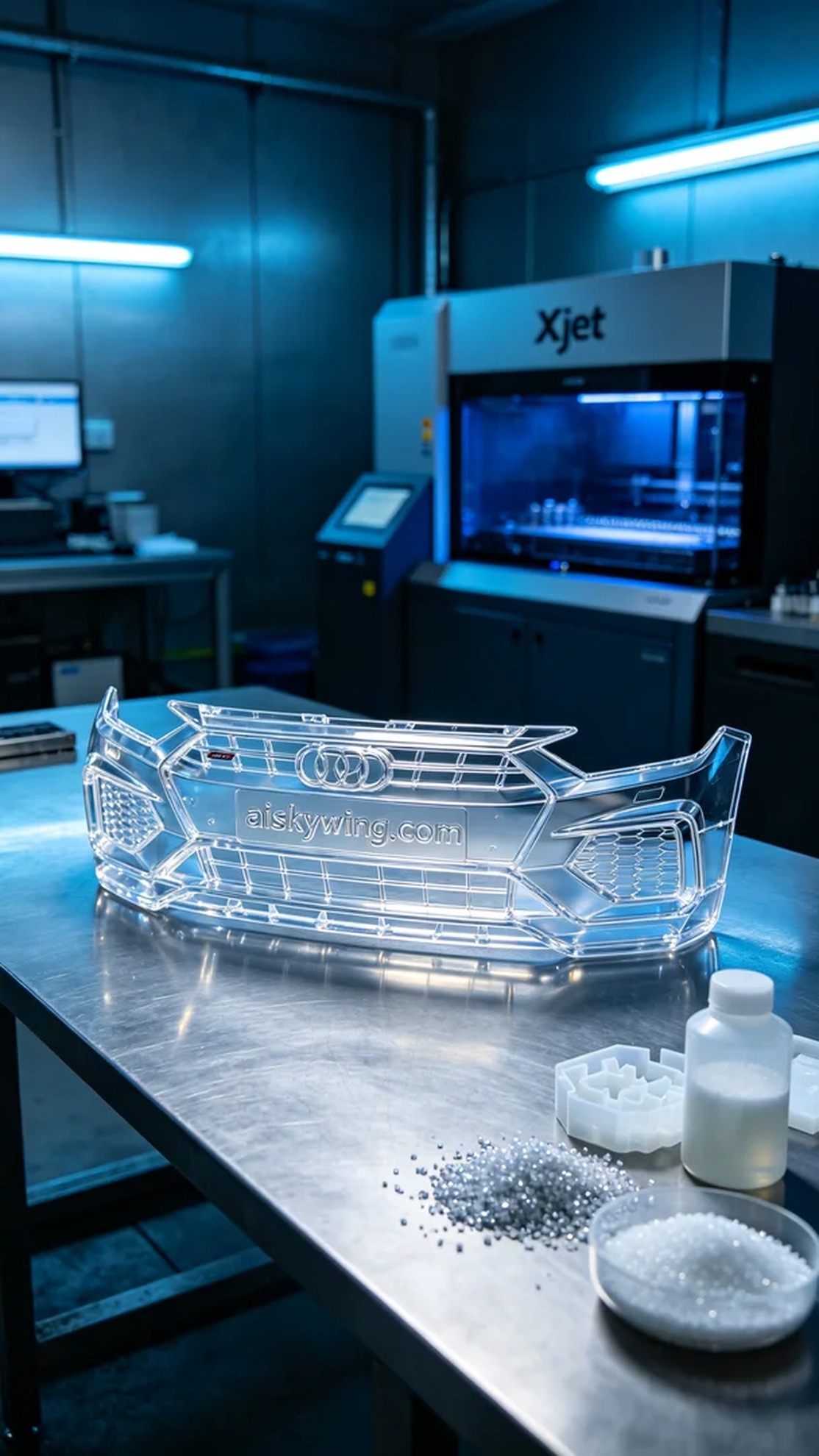 0749-Rear bumper decoration - Aiskywing Industrial 3D Printing Showcase