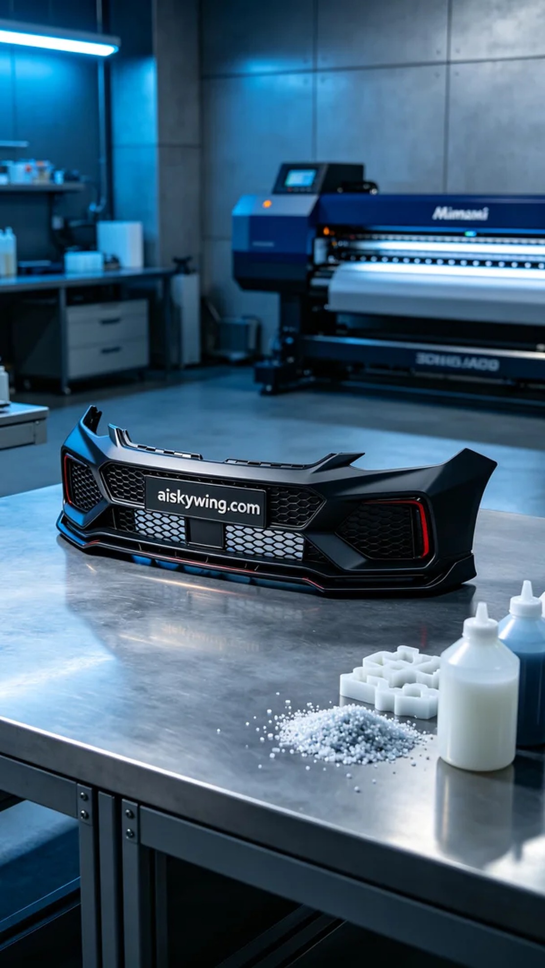 0748-Rear bumper decoration - Aiskywing Industrial 3D Printing Showcase