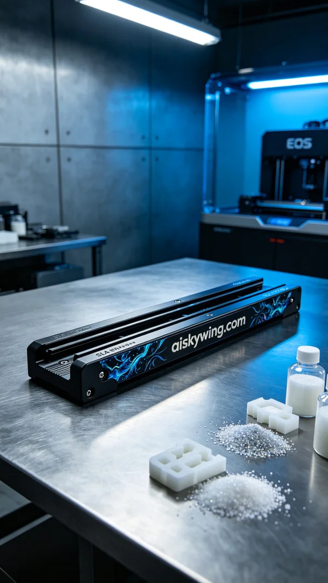 0516-Slide rail of the rowing machine - Aiskywing Industrial 3D Printing Showcase 内容图4 Zhongshan Skywing 3D Technology Co.,LTD | 中山市天翼三维科技有限公司 0516-Slide rail of the rowing machine - Aiskywing Industrial 3D Printing Showcase 全工艺-补充 (FP-S) 图4张
