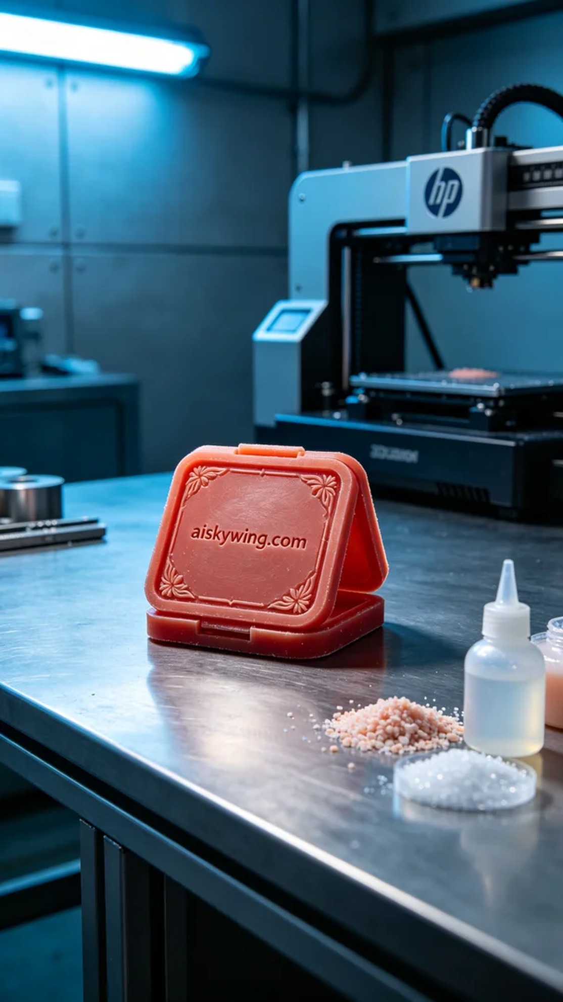 0851-Makeup mirror shell wax mold - Aiskywing Industrial 3D Printing Showcase 内容图2 Zhongshan Skywing 3D Technology Co.,LTD | 中山市天翼三维科技有限公司 0851-Makeup mirror shell wax mold - Aiskywing Industrial 3D Printing Showcase 红蜡-精密铸造 (RW-PC) 图2张