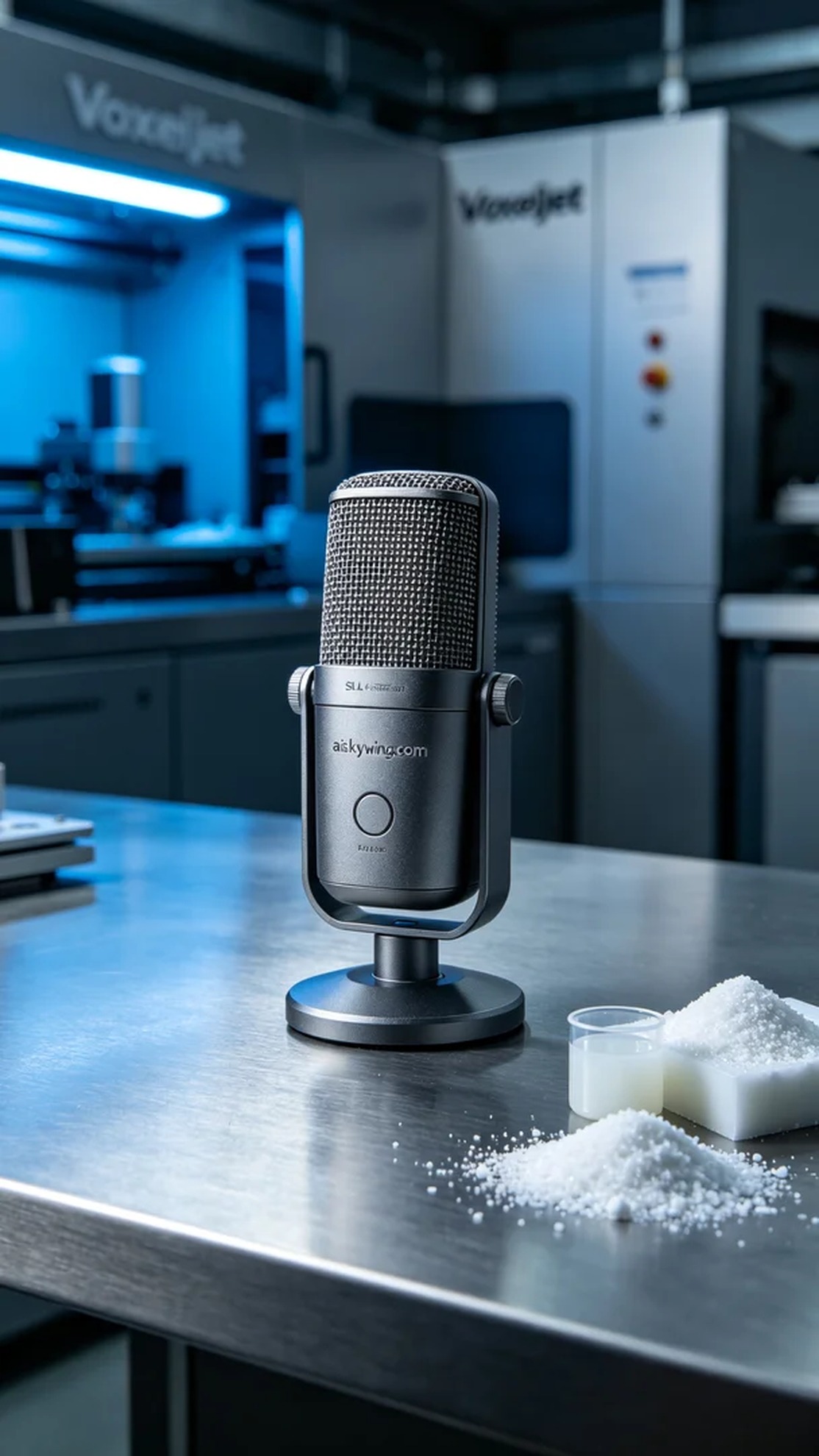 0658-Conference microphone shell - Aiskywing Industrial 3D Printing Showcase 内容图3 Zhongshan Skywing 3D Technology Co.,LTD | 中山市天翼三维科技有限公司 0658-Conference microphone shell - Aiskywing Industrial 3D Printing Showcase SLA-消费电子 (SLA-CE) 图3张