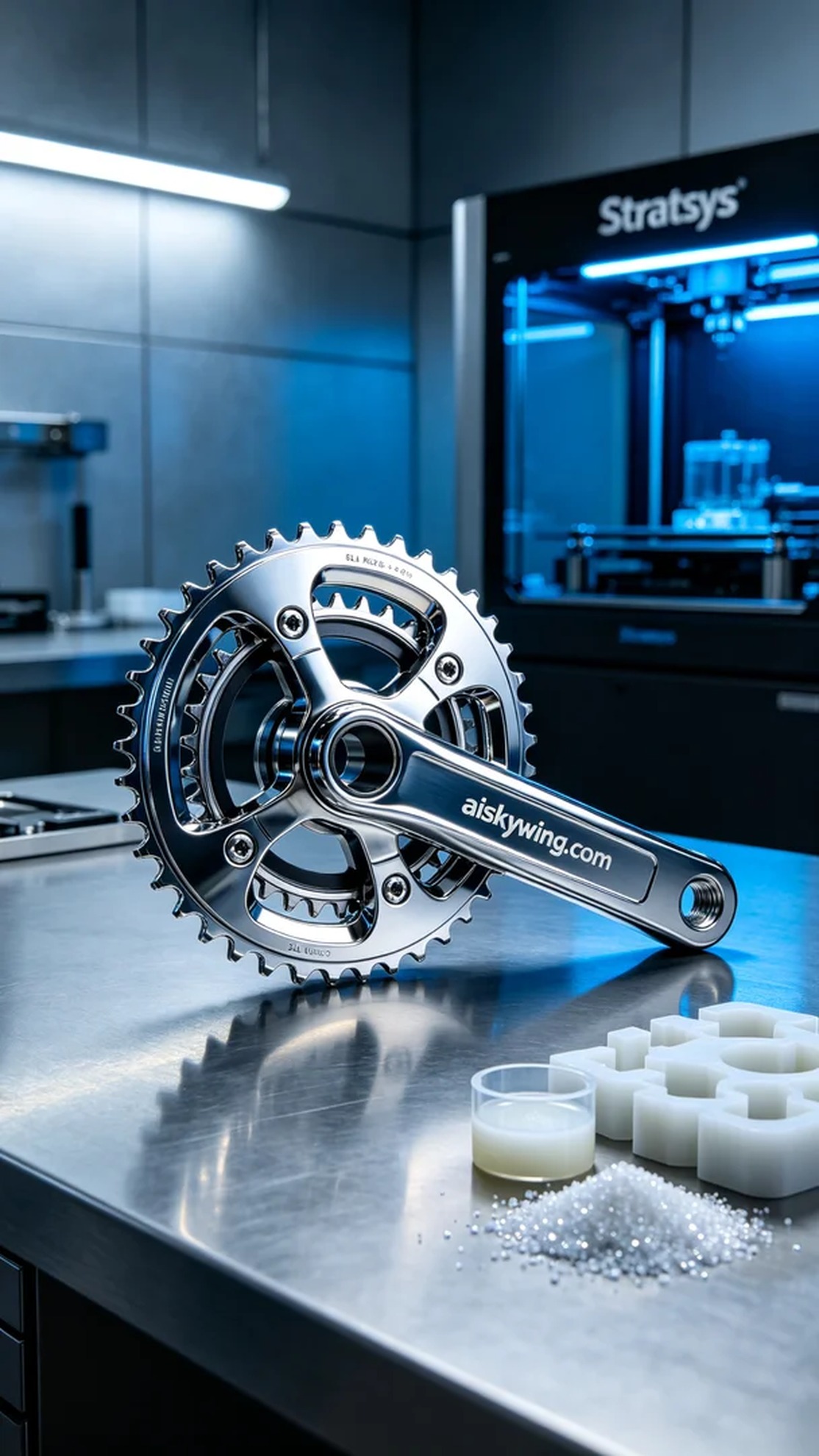 0514-Fitness bike crank - Aiskywing Industrial 3D Printing Showcase