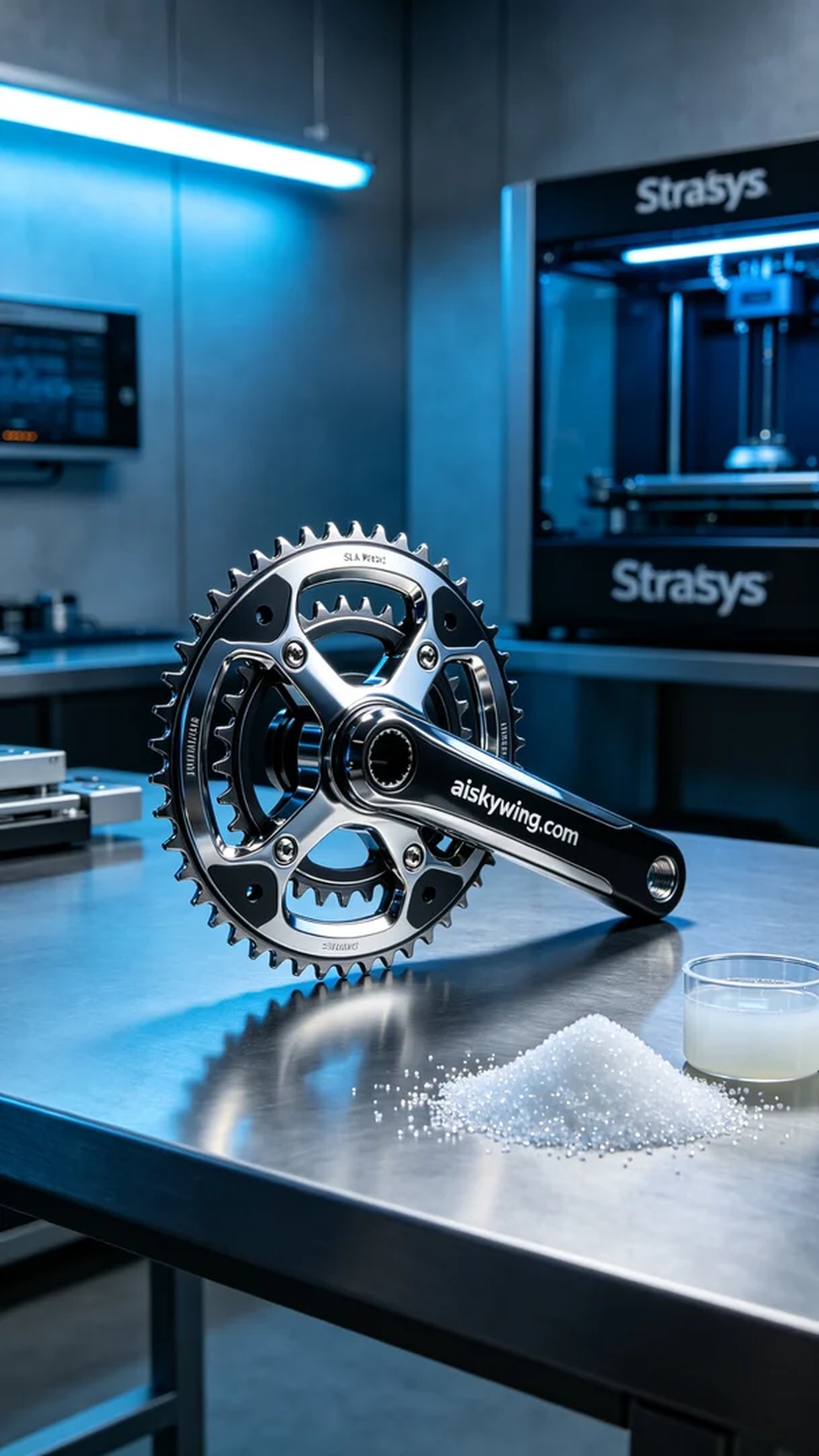 0514-Fitness bike crank - Aiskywing Industrial 3D Printing Showcase 内容图4 Zhongshan Skywing 3D Technology Co.,LTD | 中山市天翼三维科技有限公司 0514-Fitness bike crank - Aiskywing Industrial 3D Printing Showcase 全工艺-补充 (FP-S) 图4张