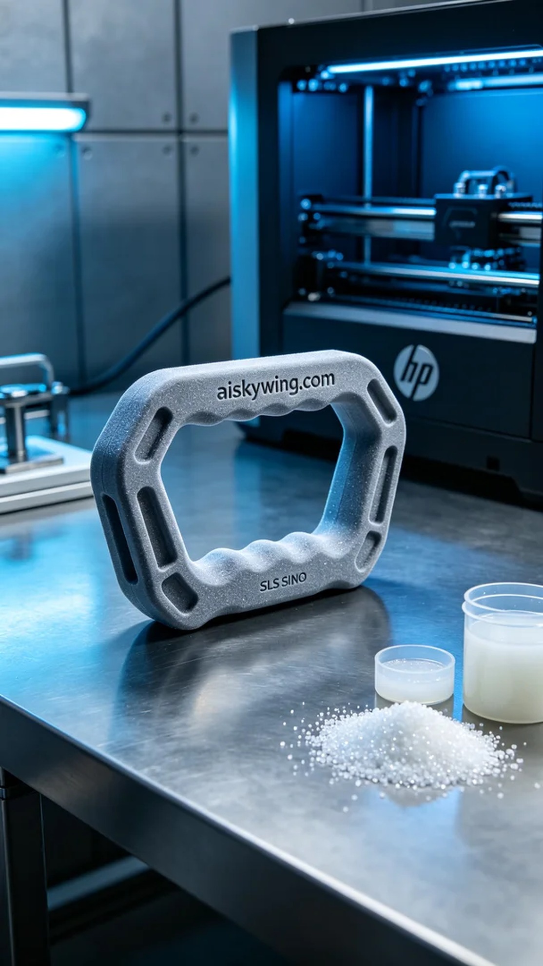0595-Fitness equipment handle - Aiskywing Industrial 3D Printing Showcase 内容图3 Zhongshan Skywing 3D Technology Co.,LTD | 中山市天翼三维科技有限公司 0595-Fitness equipment handle - Aiskywing Industrial 3D Printing Showcase SLS-工业户外 (SLS-IO) 图3张