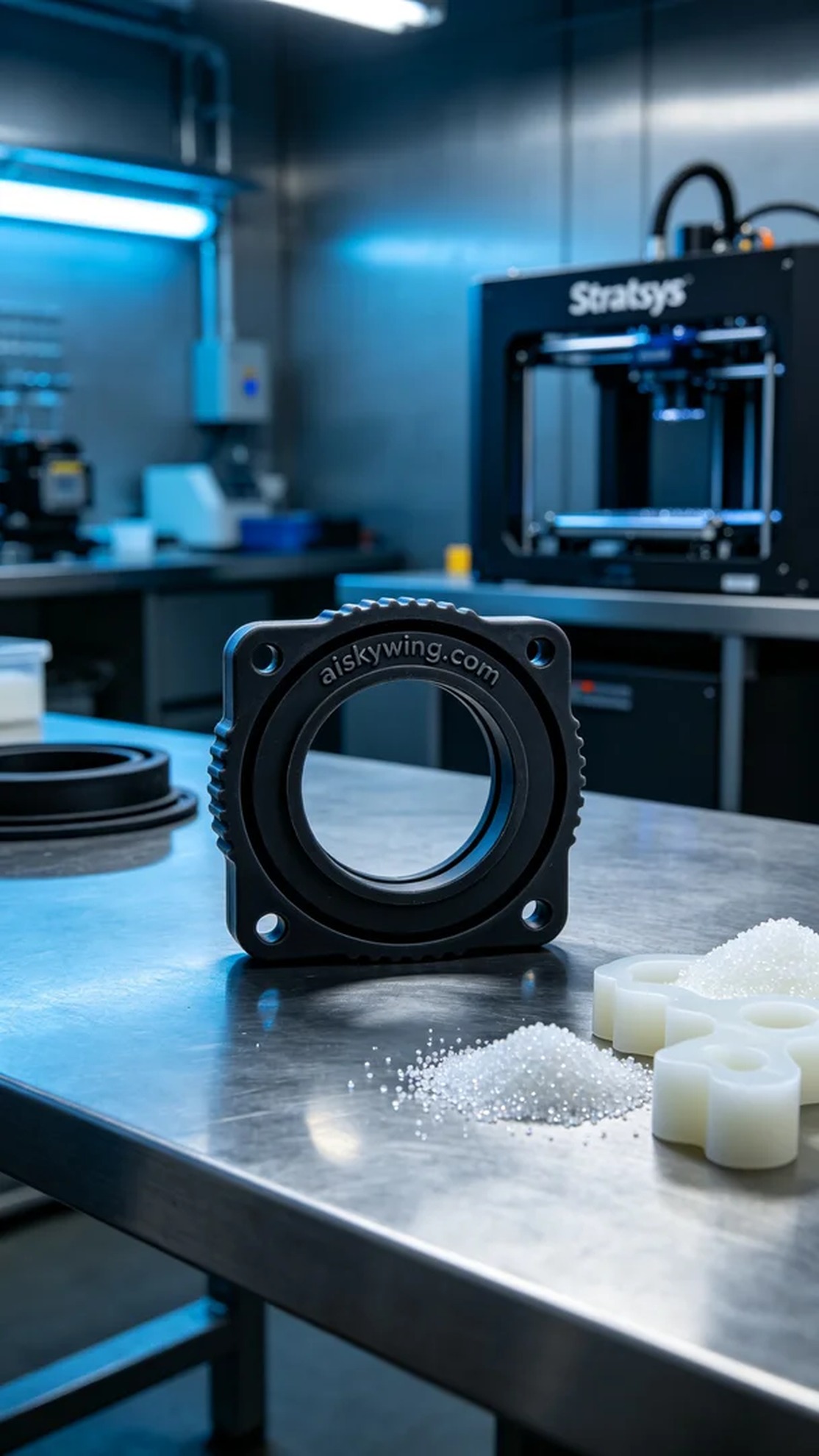 1096-Sealing gasket for reducer - Aiskywing Industrial 3D Printing Showcase 内容图2 Zhongshan Skywing 3D Technology Co.,LTD | 中山市天翼三维科技有限公司 1096-Sealing gasket for reducer - Aiskywing Industrial 3D Printing Showcase 硅胶复模-柔性 (SM-F) 图2张
