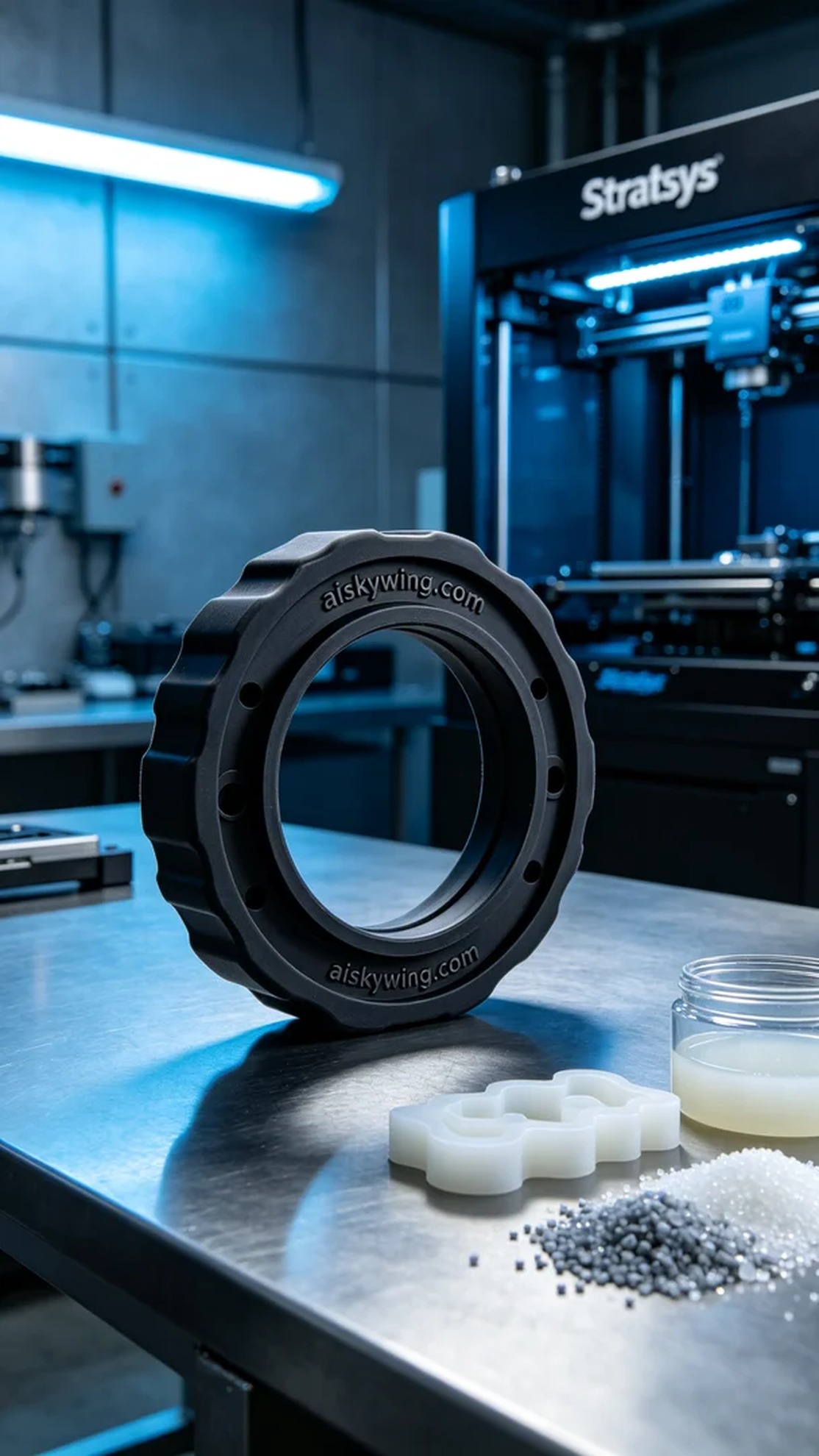 1096-Sealing gasket for reducer - Aiskywing Industrial 3D Printing Showcase 内容图4 Zhongshan Skywing 3D Technology Co.,LTD | 中山市天翼三维科技有限公司 1096-Sealing gasket for reducer - Aiskywing Industrial 3D Printing Showcase 硅胶复模-柔性 (SM-F) 图4张