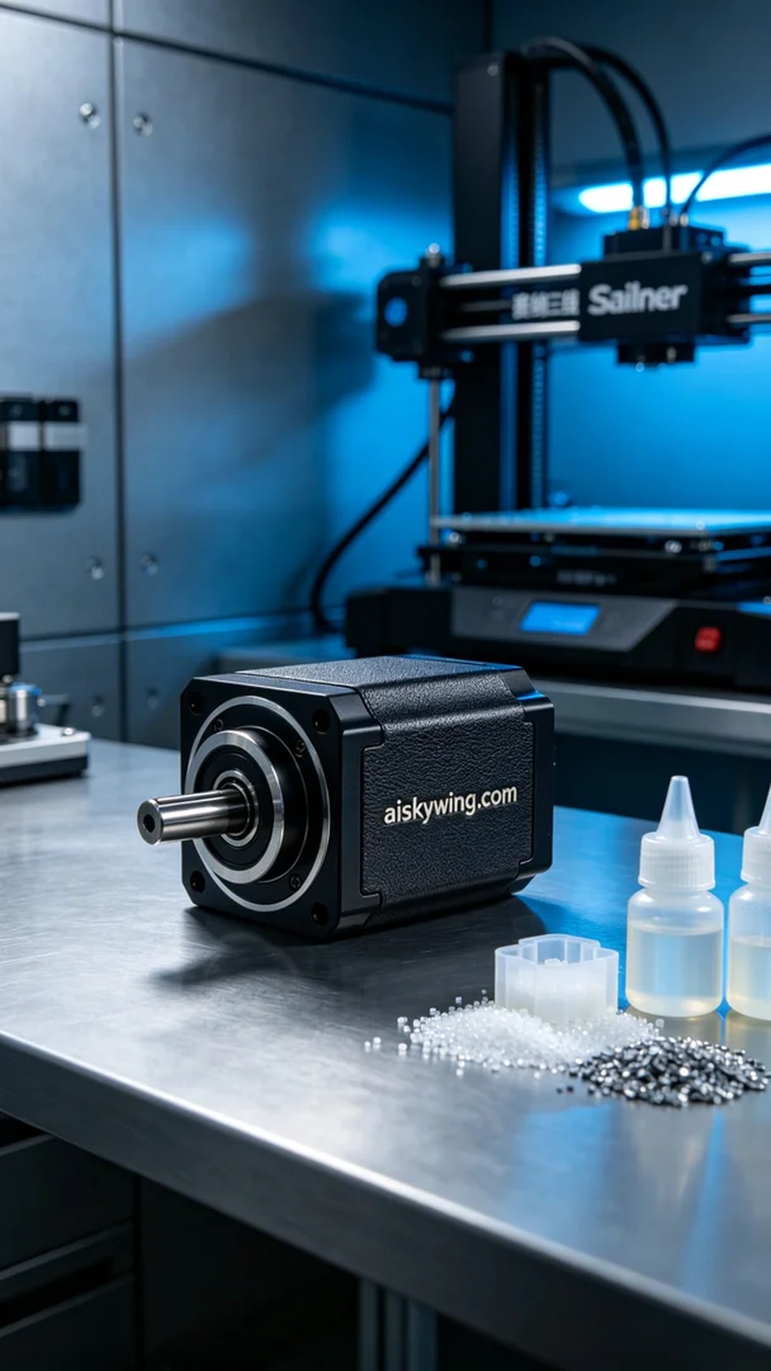 0725-Gearbox housing - Aiskywing Industrial 3D Printing Showcase 内容图2 Zhongshan Skywing 3D Technology Co.,LTD | 中山市天翼三维科技有限公司 0725-Gearbox housing - Aiskywing Industrial 3D Printing Showcase CNC-高精度加工 (CNC-HP) 图2张