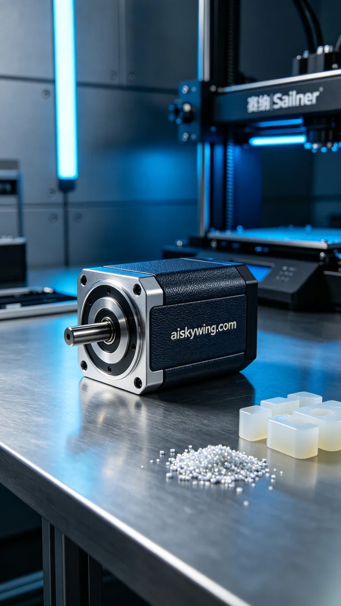 0725-Gearbox housing - Aiskywing Industrial 3D Printing Showcase 内容图3 Zhongshan Skywing 3D Technology Co.,LTD | 中山市天翼三维科技有限公司 0725-Gearbox housing - Aiskywing Industrial 3D Printing Showcase CNC-高精度加工 (CNC-HP) 图3张