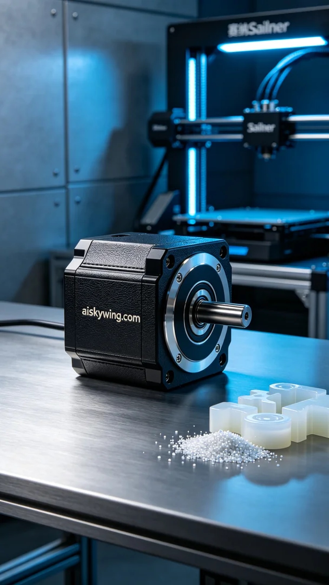0725-Gearbox housing - Aiskywing Industrial 3D Printing Showcase 内容图4 Zhongshan Skywing 3D Technology Co.,LTD | 中山市天翼三维科技有限公司 0725-Gearbox housing - Aiskywing Industrial 3D Printing Showcase CNC-高精度加工 (CNC-HP) 图4张
