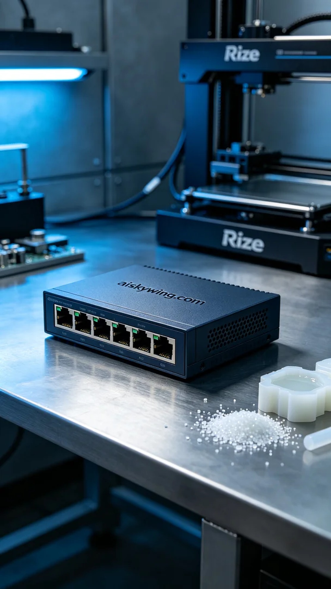 0710-Switch casing - Aiskywing Industrial 3D Printing Showcase 内容图3 Zhongshan Skywing 3D Technology Co.,LTD | 中山市天翼三维科技有限公司 0710-Switch casing - Aiskywing Industrial 3D Printing Showcase CNC-高精度加工 (CNC-HP) 图3张