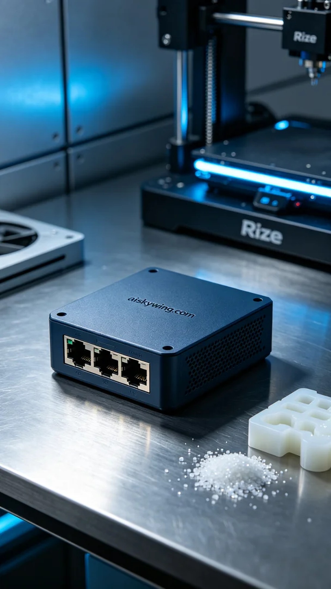 0710-Switch casing - Aiskywing Industrial 3D Printing Showcase 内容图4 Zhongshan Skywing 3D Technology Co.,LTD | 中山市天翼三维科技有限公司 0710-Switch casing - Aiskywing Industrial 3D Printing Showcase CNC-高精度加工 (CNC-HP) 图4张