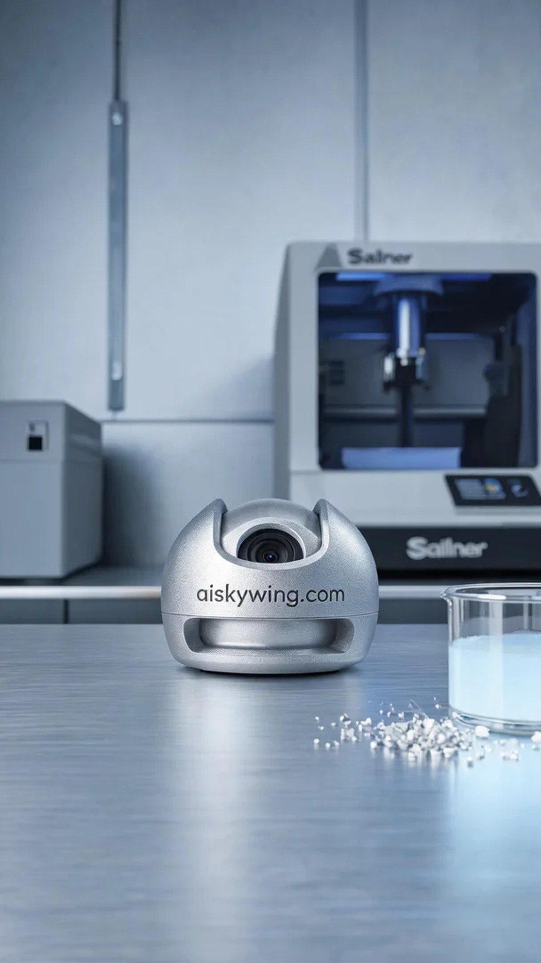 1044-Home camera shell - Aiskywing Industrial 3D Printing Showcase 内容图2 Zhongshan Skywing 3D Technology Co.,LTD | 中山市天翼三维科技有限公司 1044-Home camera shell - Aiskywing Industrial 3D Printing Showcase SLA-消费电子 (SLA-CE) 图2张